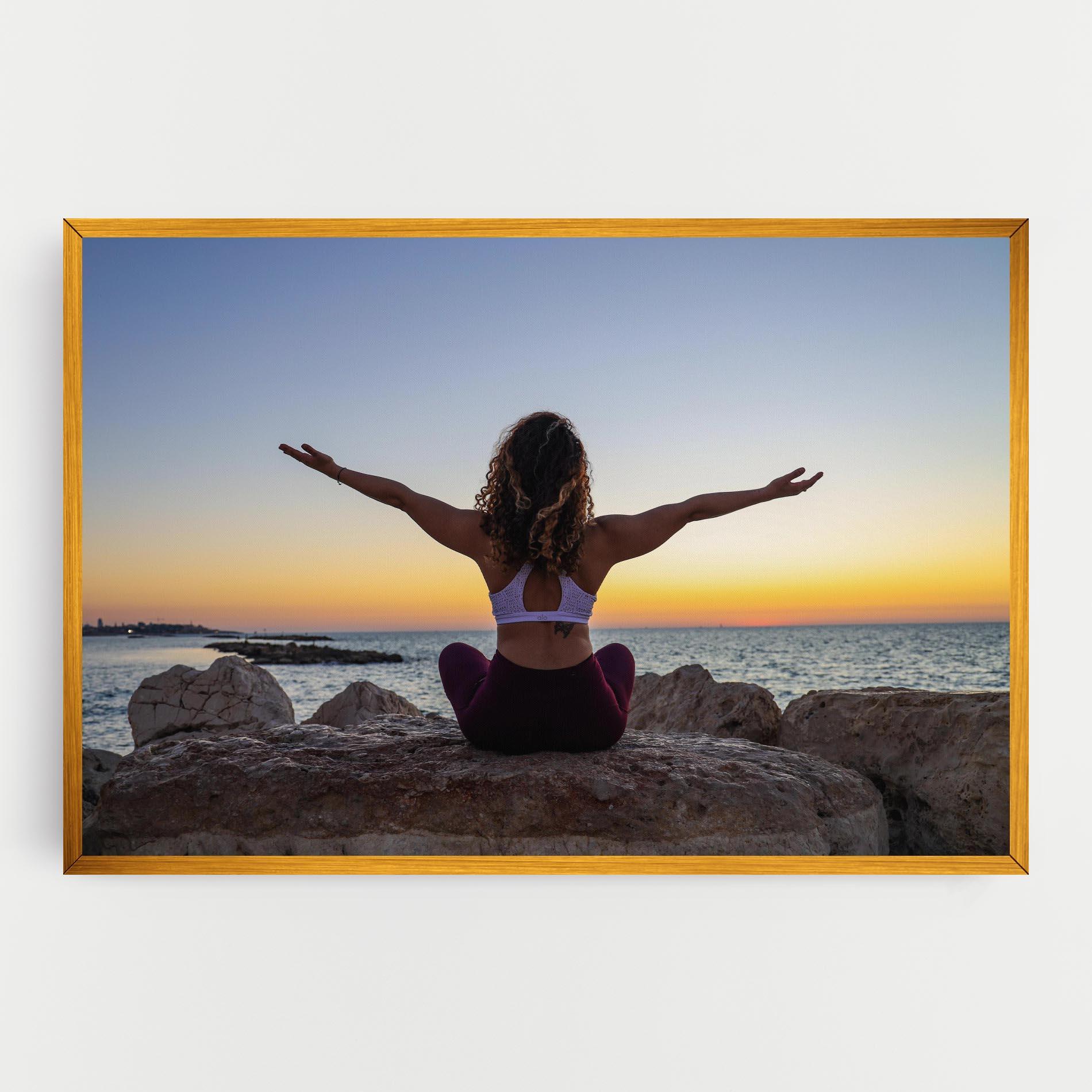 Leinwandbild Calm Asana mockup 0