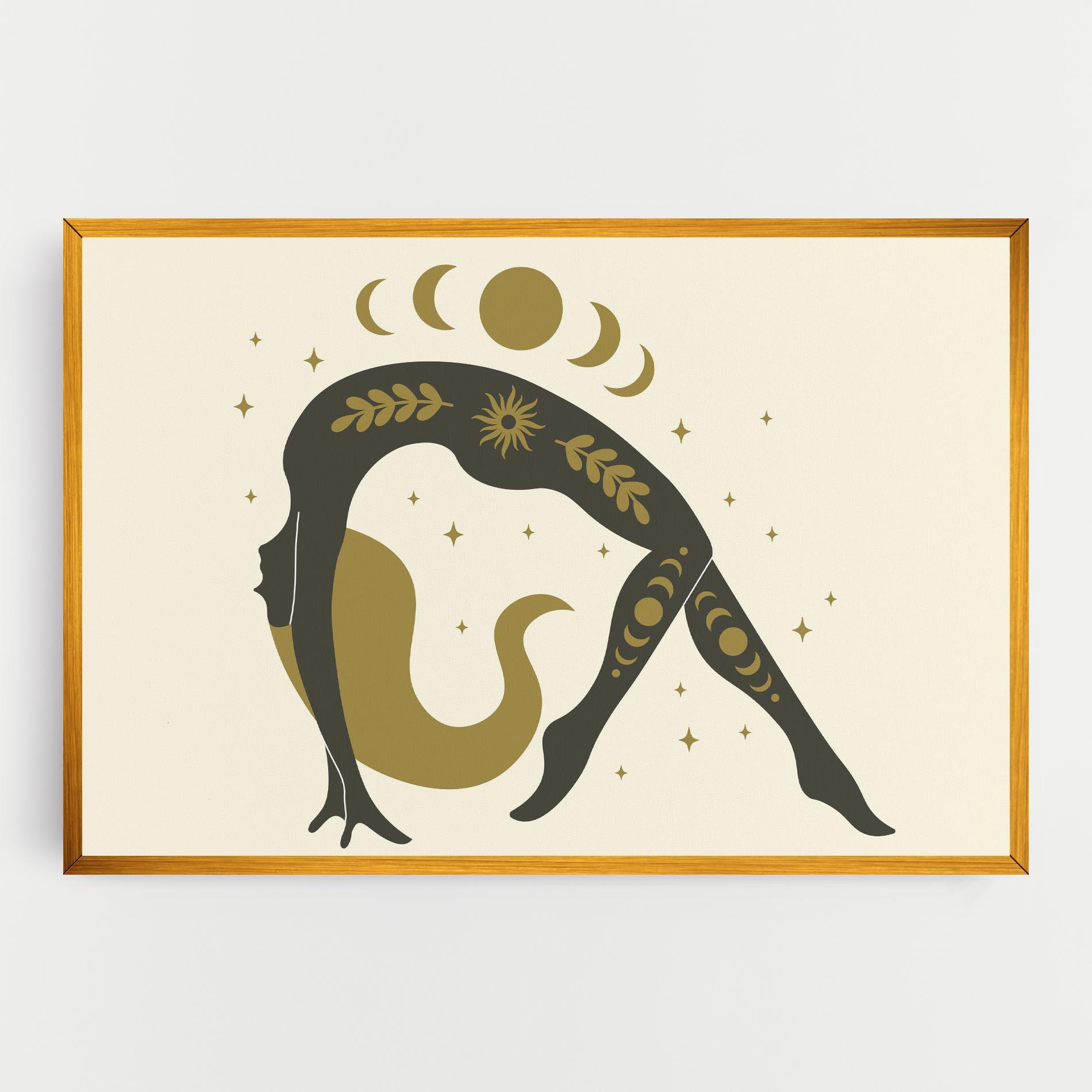 Leinwandbild Chamatkarasana mockup 0