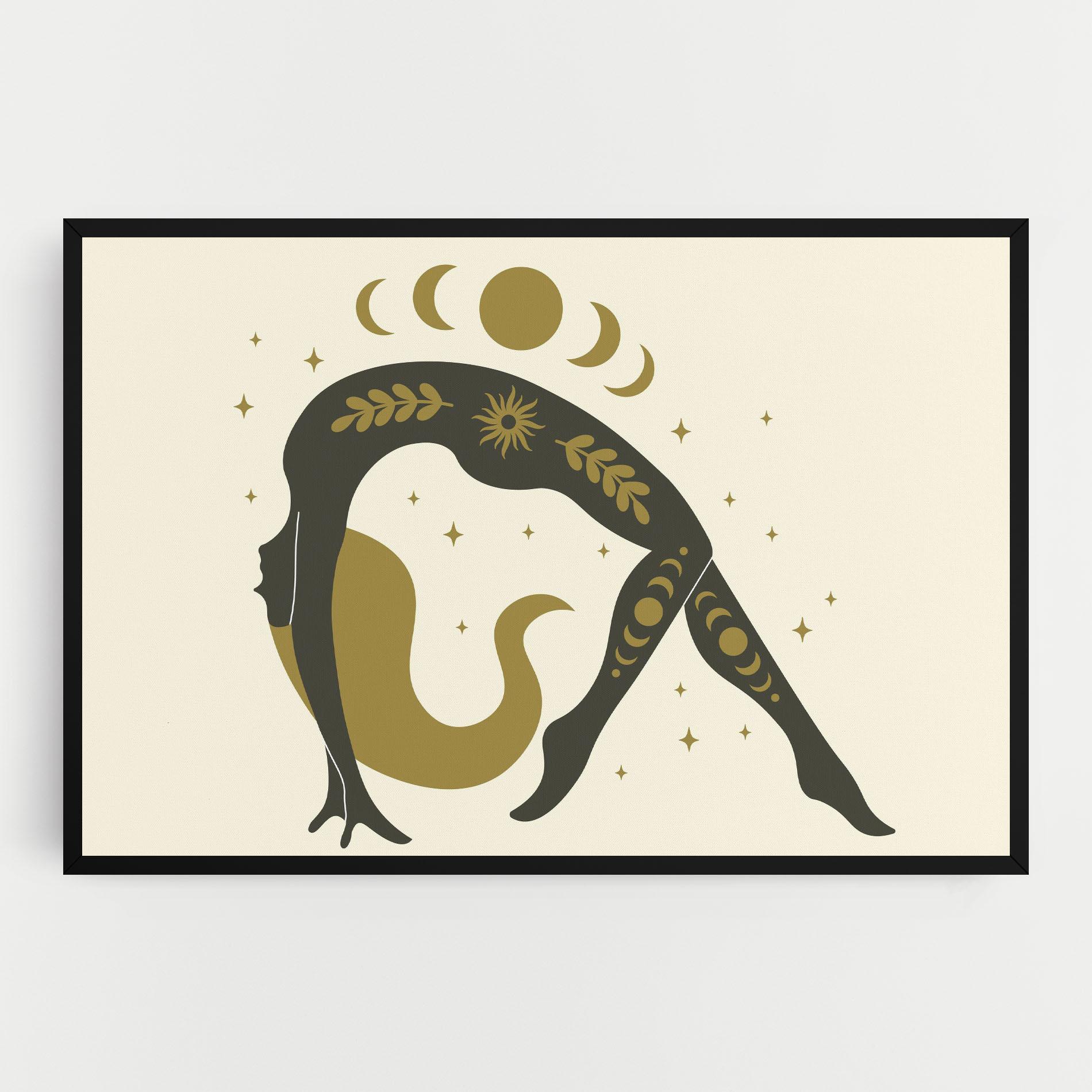 Leinwandbild Chamatkarasana mockup 0