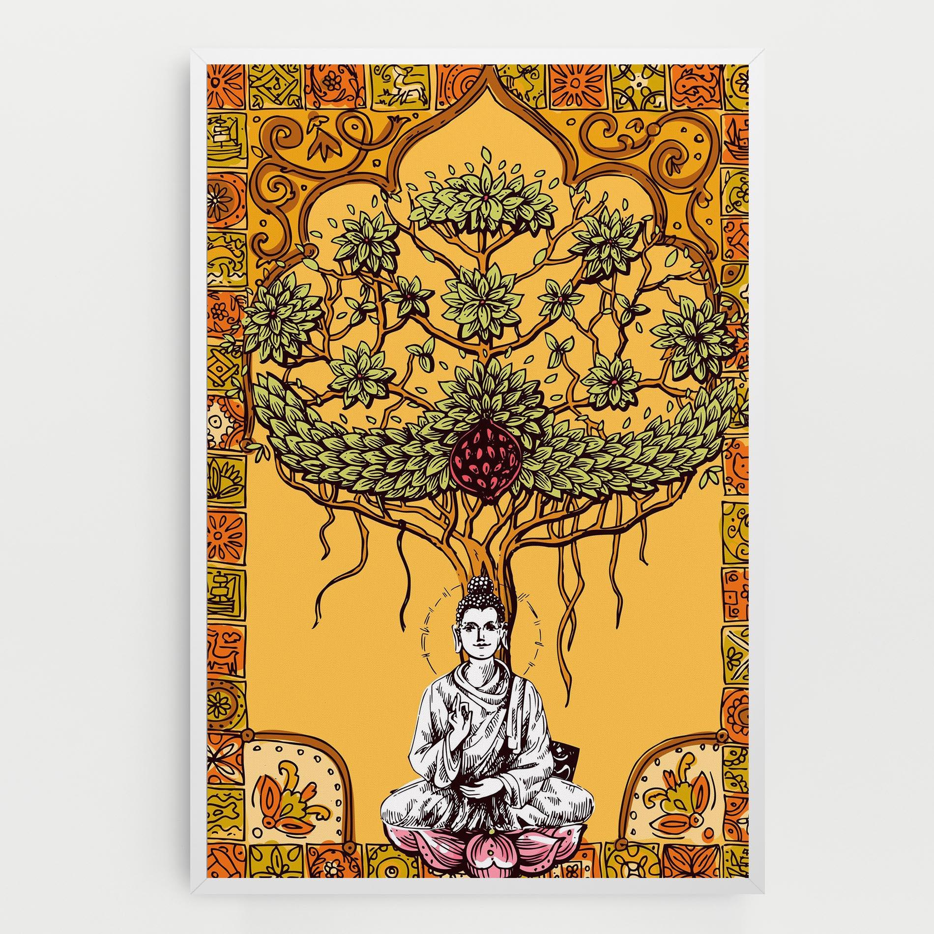 Leinwandbild Meditation Three mockup 0