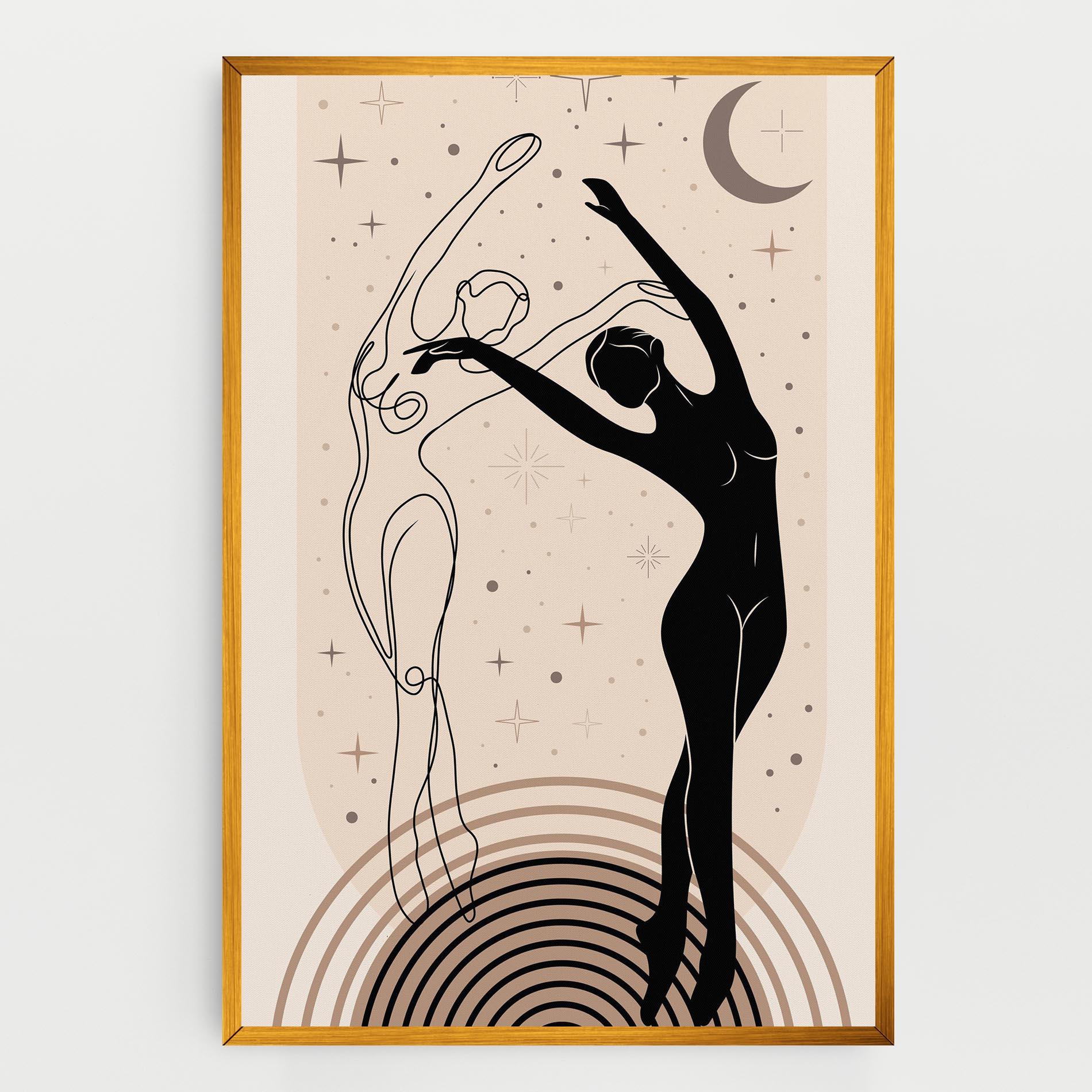 Leinwandbild Balance Yoga mockup 0