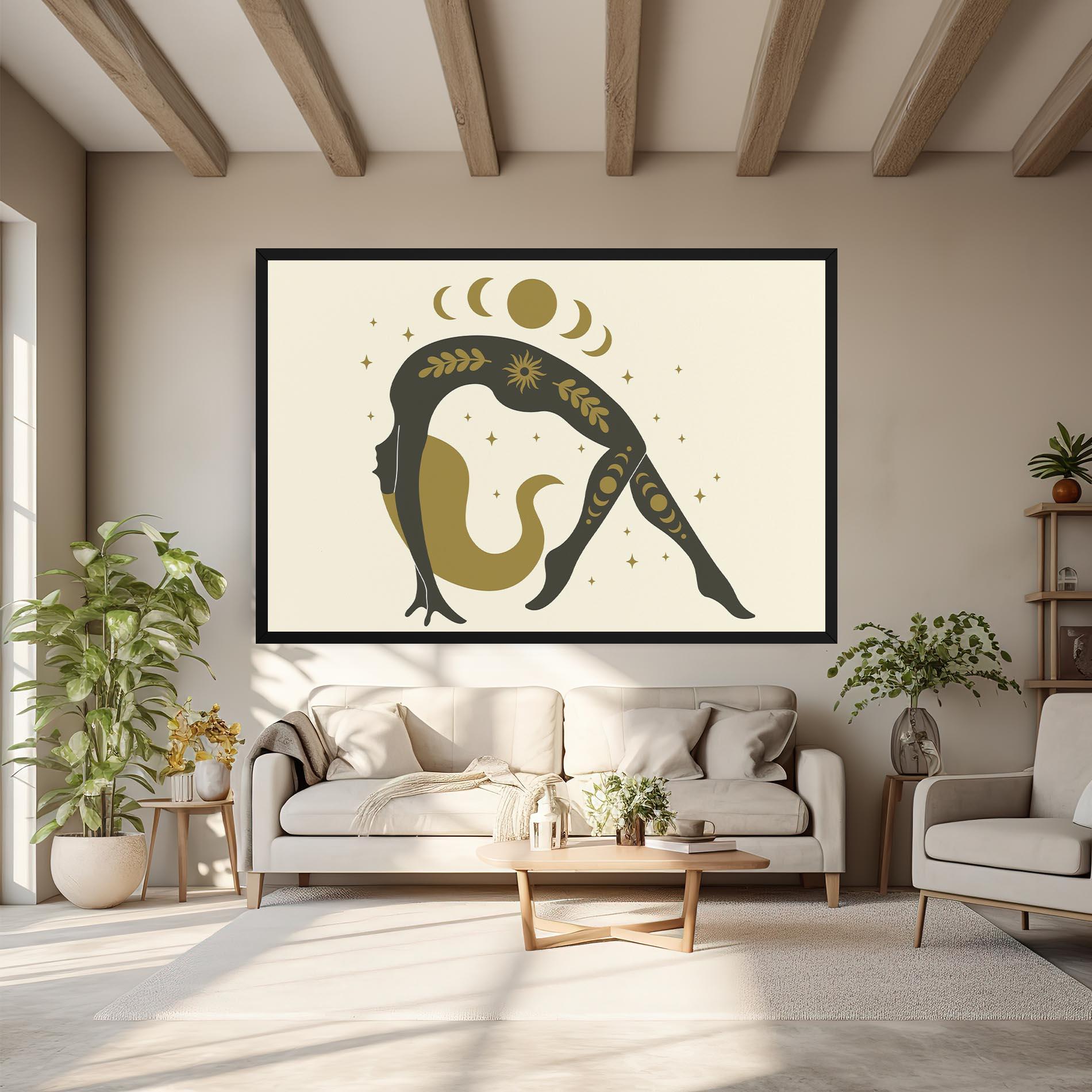Leinwandbild Chamatkarasana mockup 6