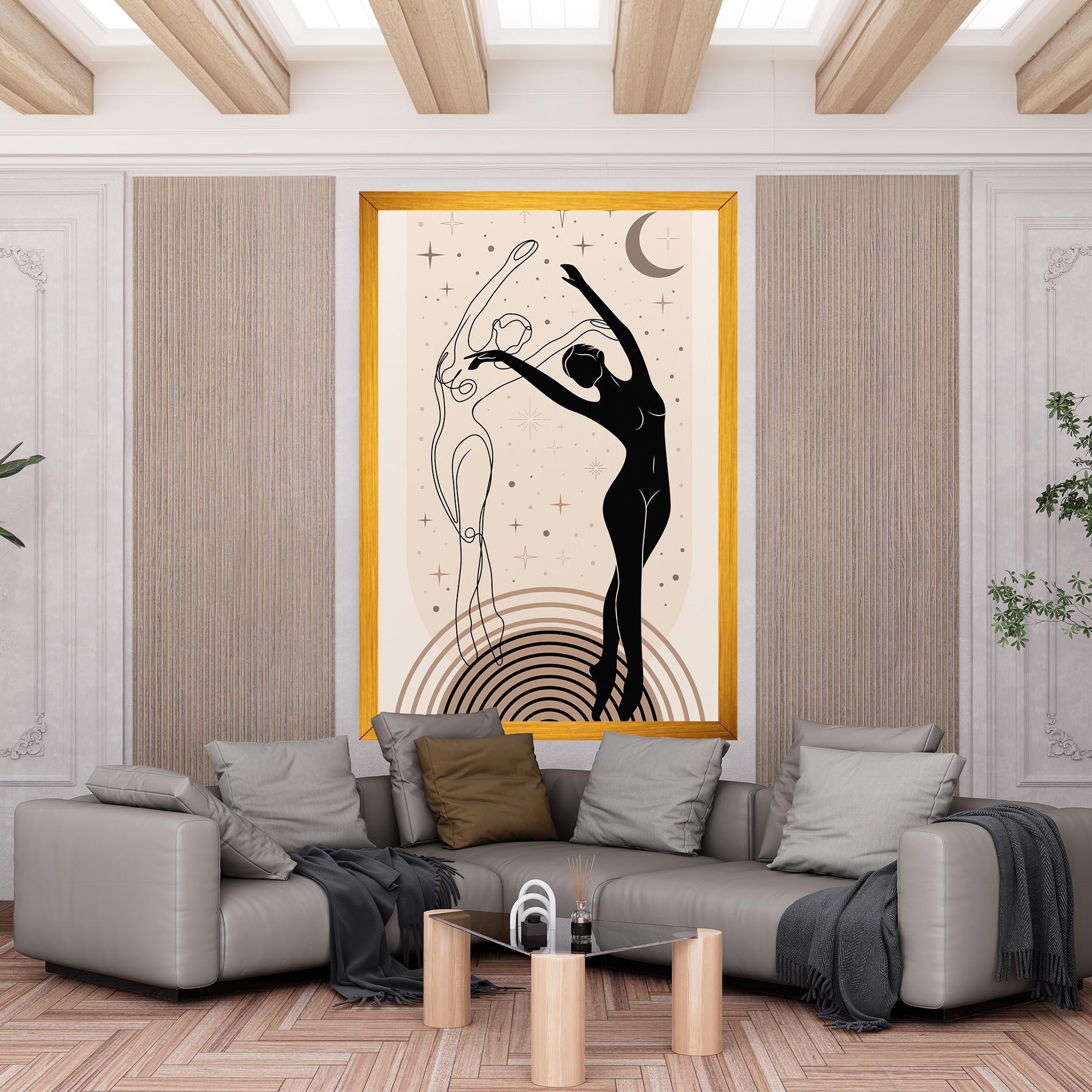 Leinwandbild Balance Yoga mockup 6