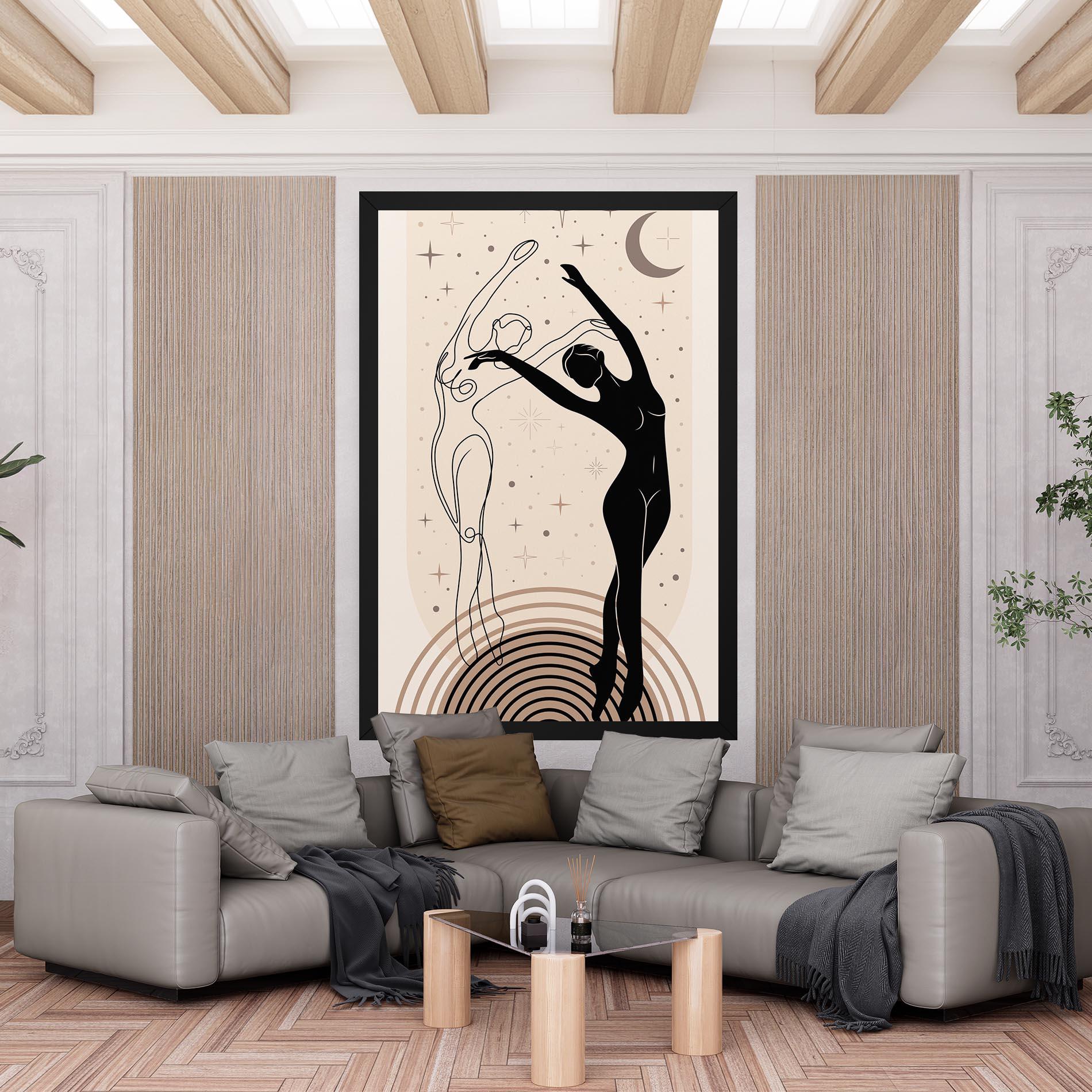 Leinwandbild Balance Yoga mockup 6