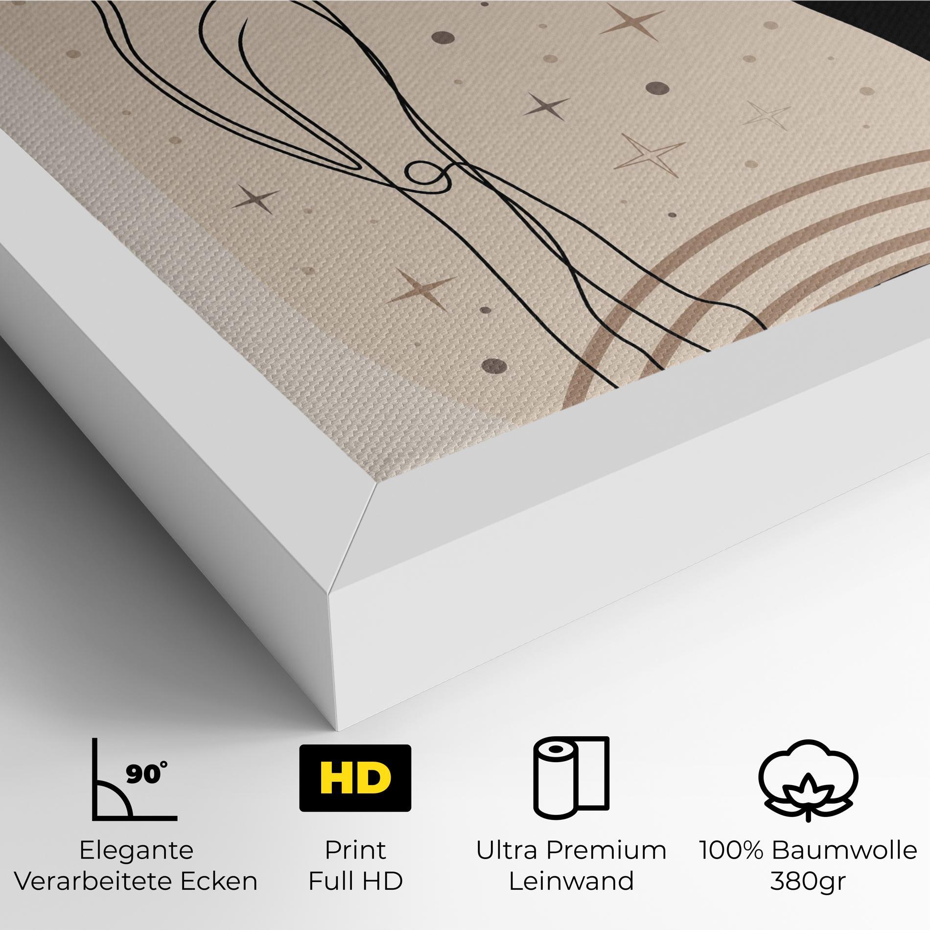 Leinwandbild Balance Yoga mockup 4