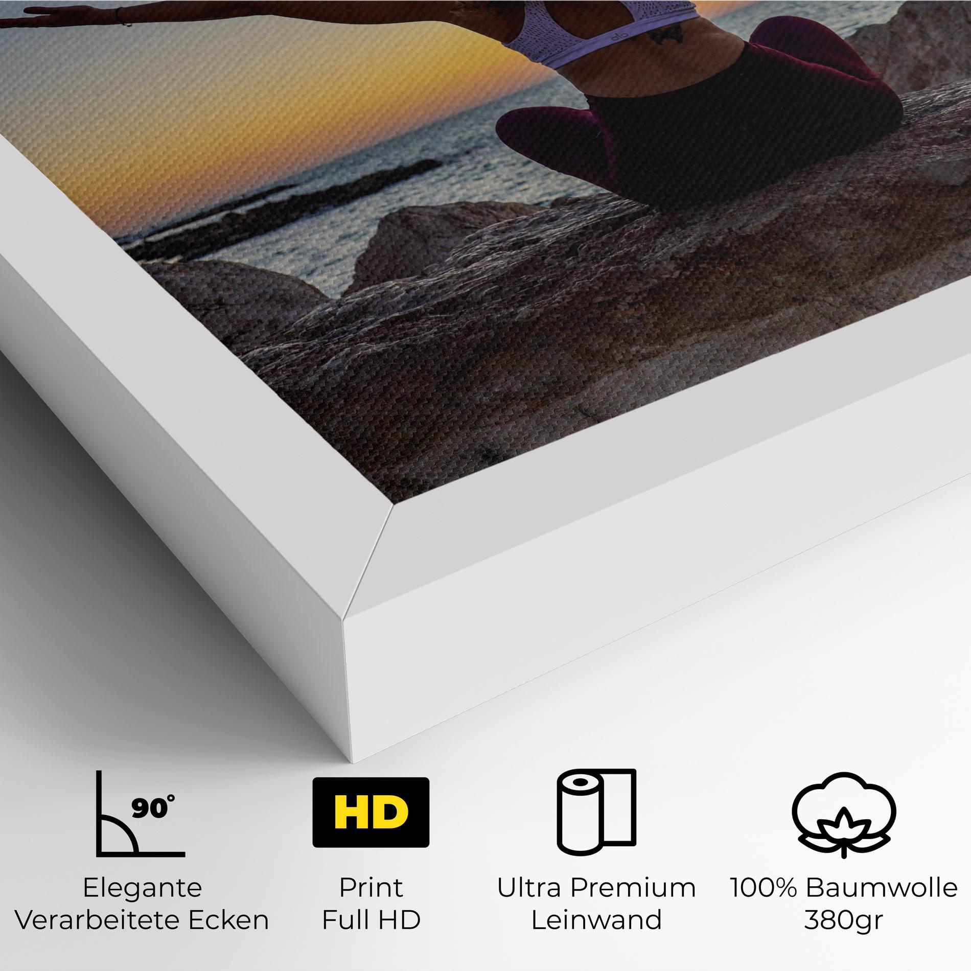 Leinwandbild Calm Asana mockup 4