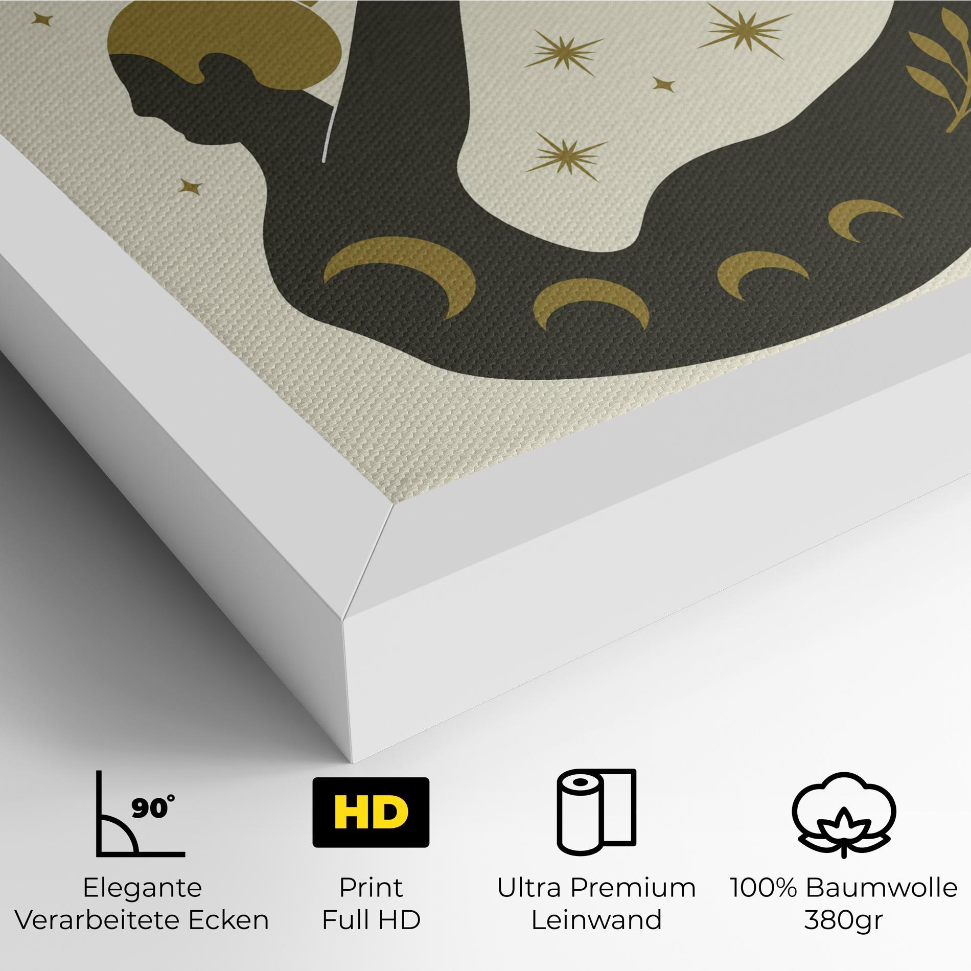 Leinwandbild Dhanurasana mockup 4