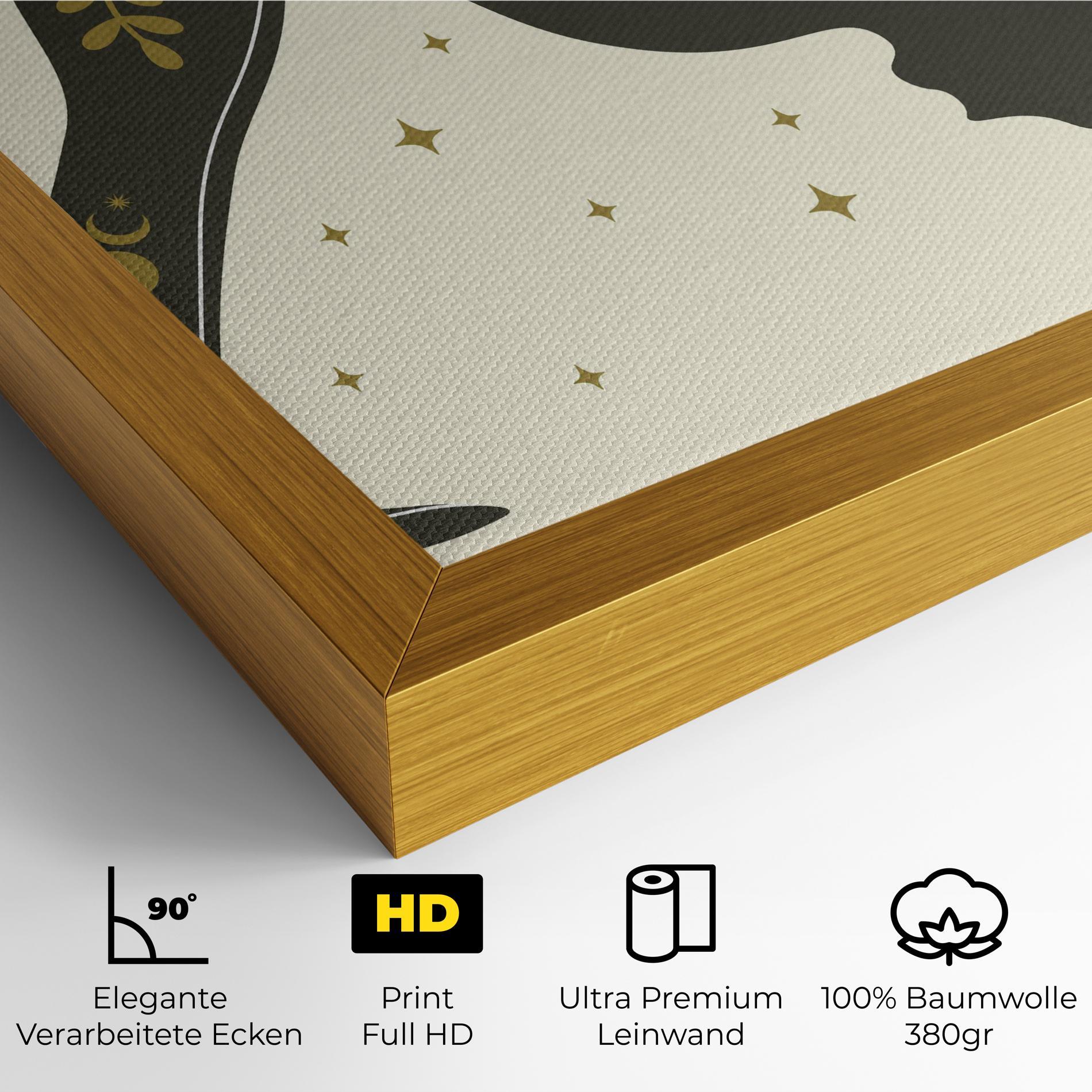 Leinwandbild Adho Mukha mockup 4