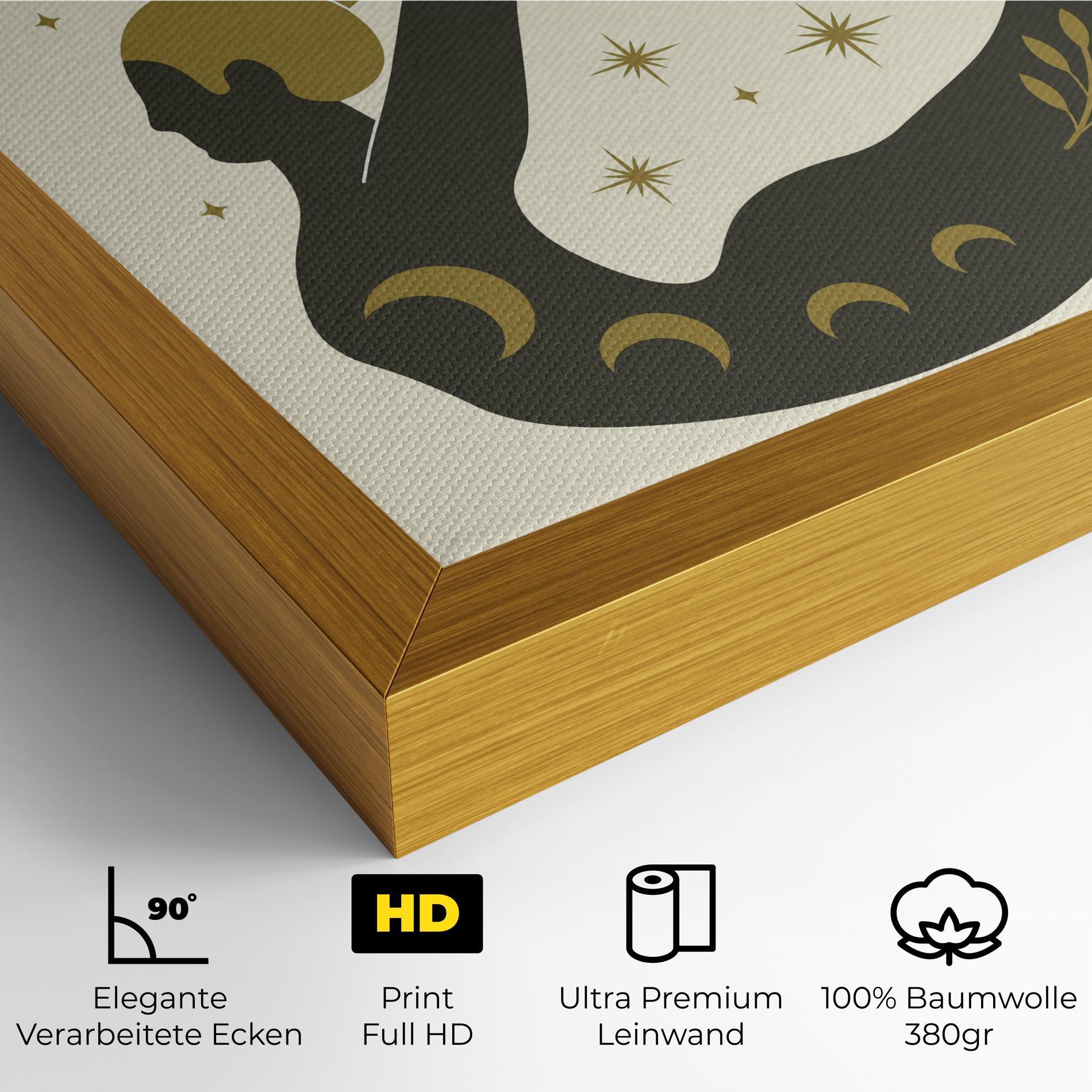 Leinwandbild Dhanurasana mockup 4