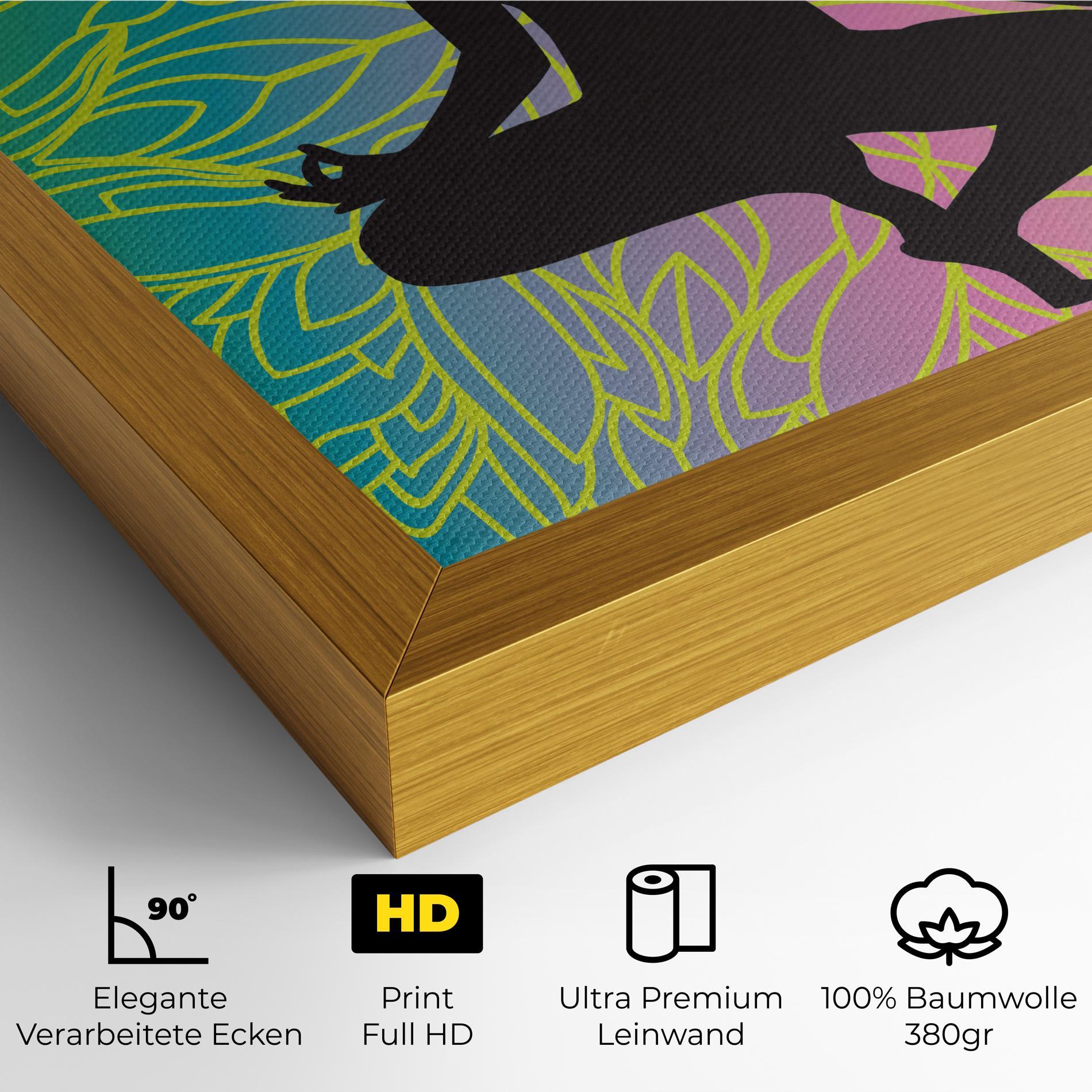 Leinwandbild Peace Yoga 01 mockup 4