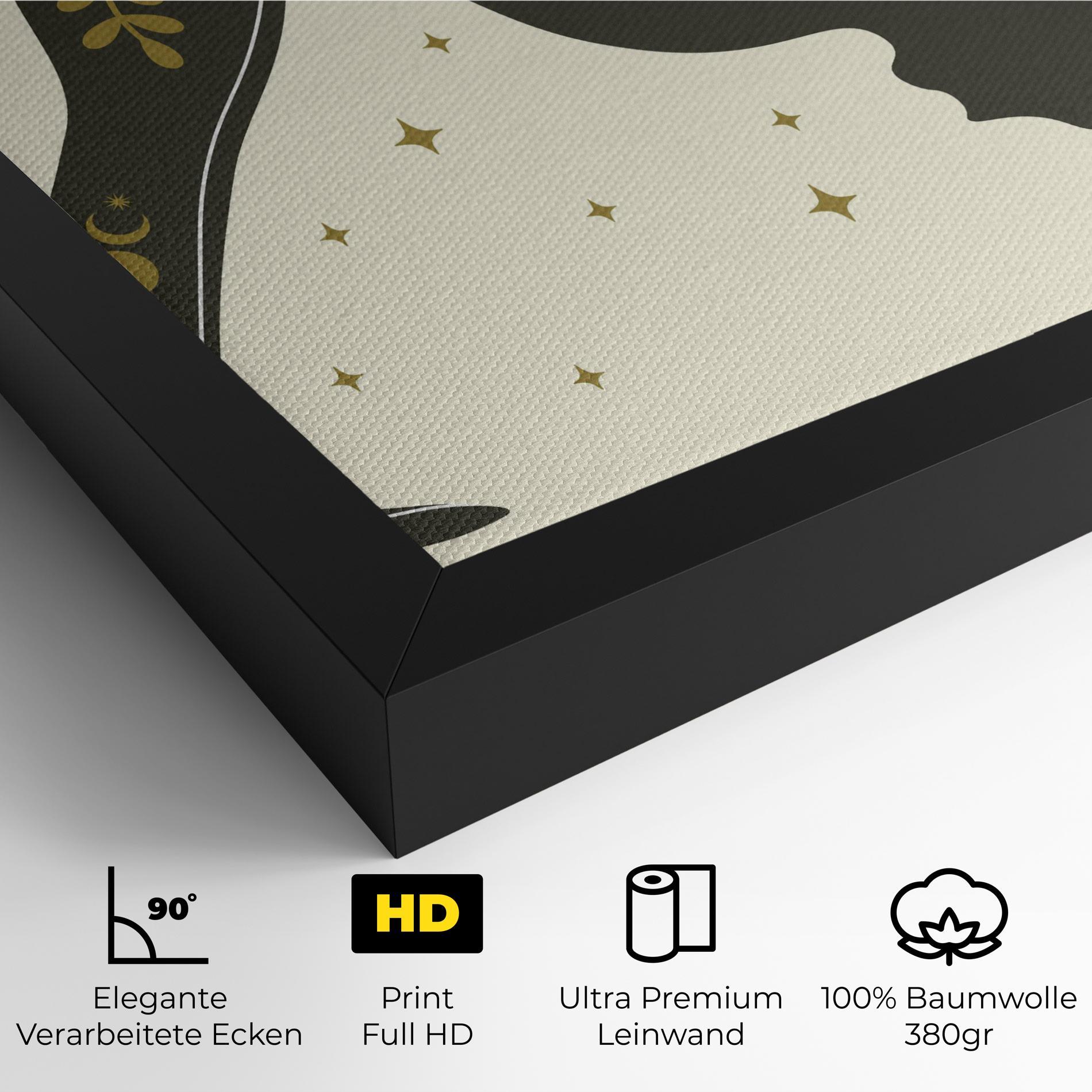 Leinwandbild Adho Mukha mockup 4