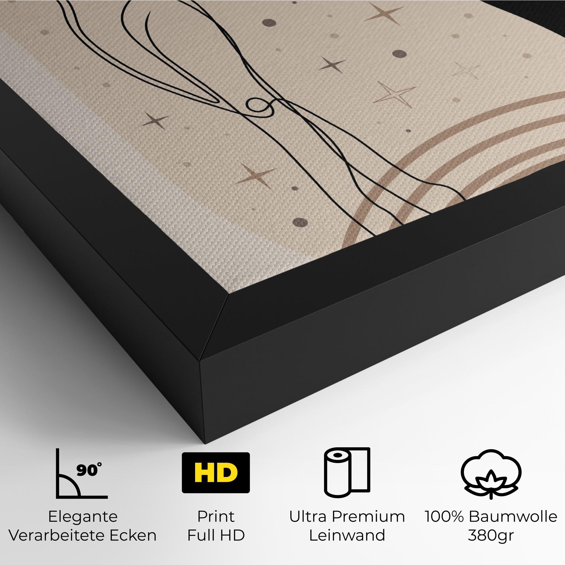 Leinwandbild Balance Yoga mockup 4