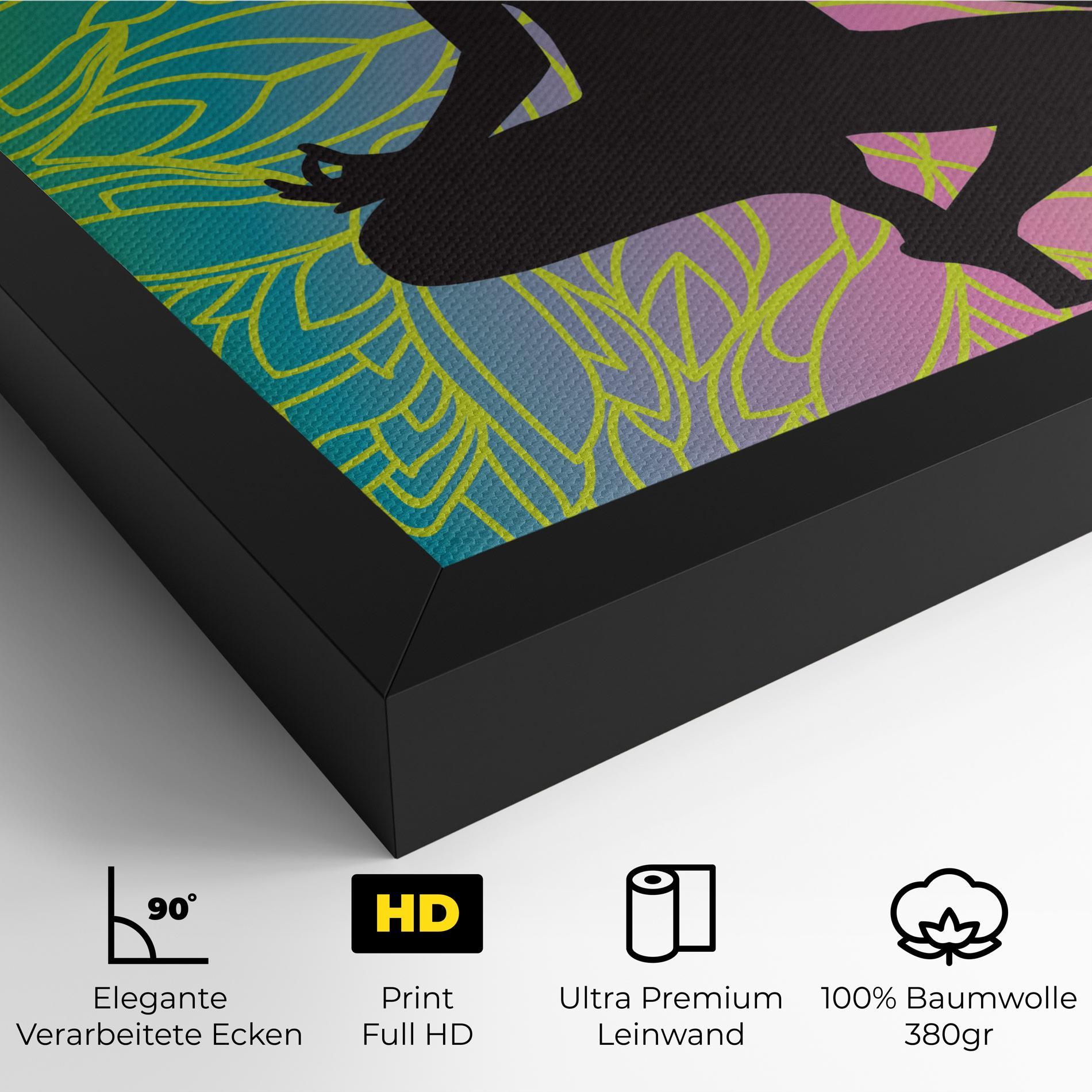 Leinwandbild Peace Yoga 01 mockup 4