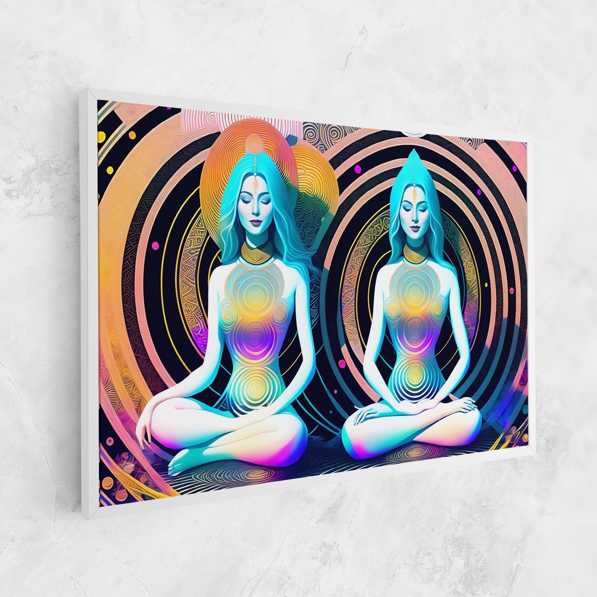 Leinwandbild Clolorful Illustrations mockup 1