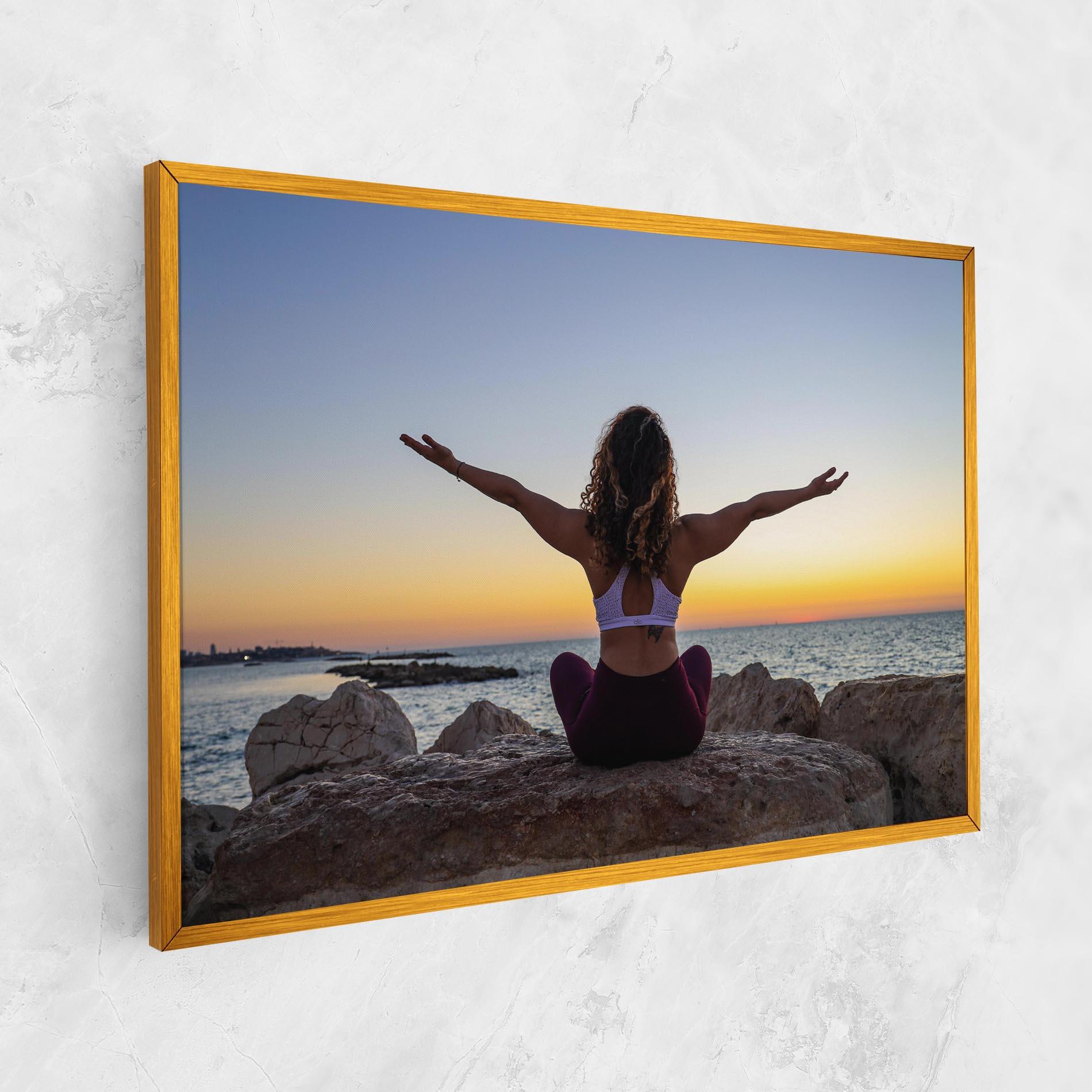 Leinwandbild Calm Asana mockup 1