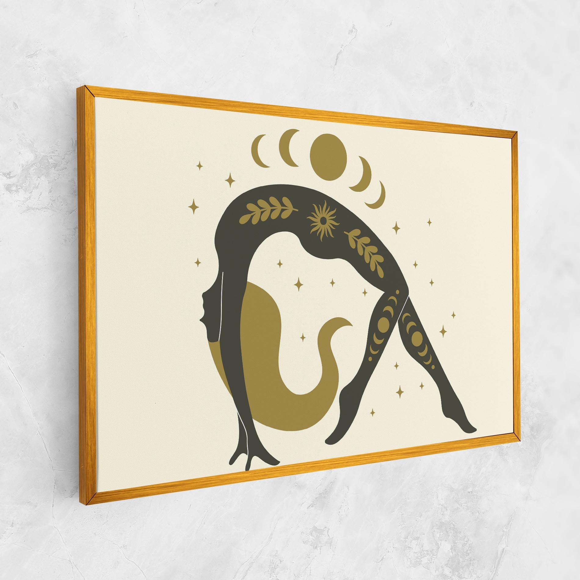 Leinwandbild Chamatkarasana mockup 1