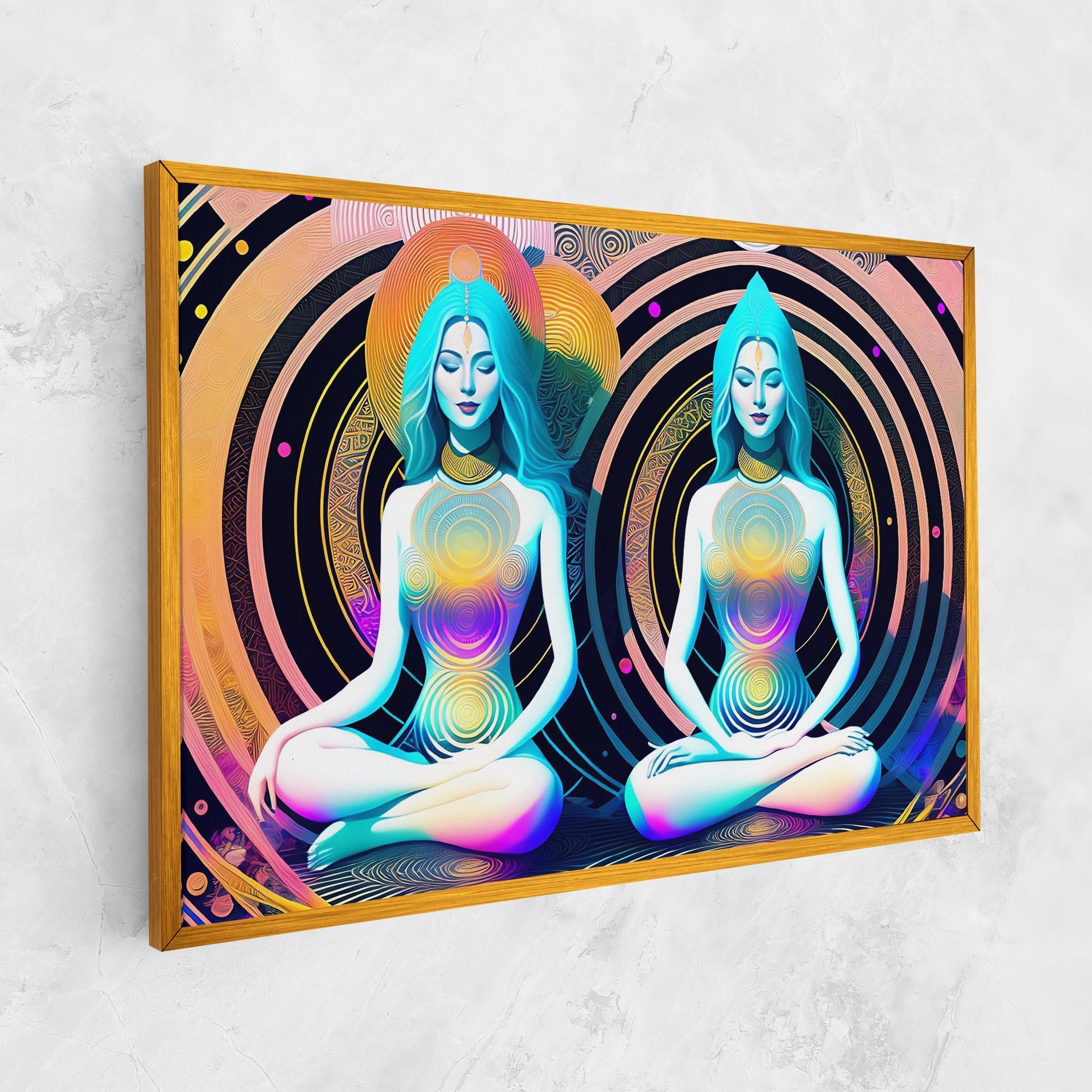 Leinwandbild Clolorful Illustrations mockup 1