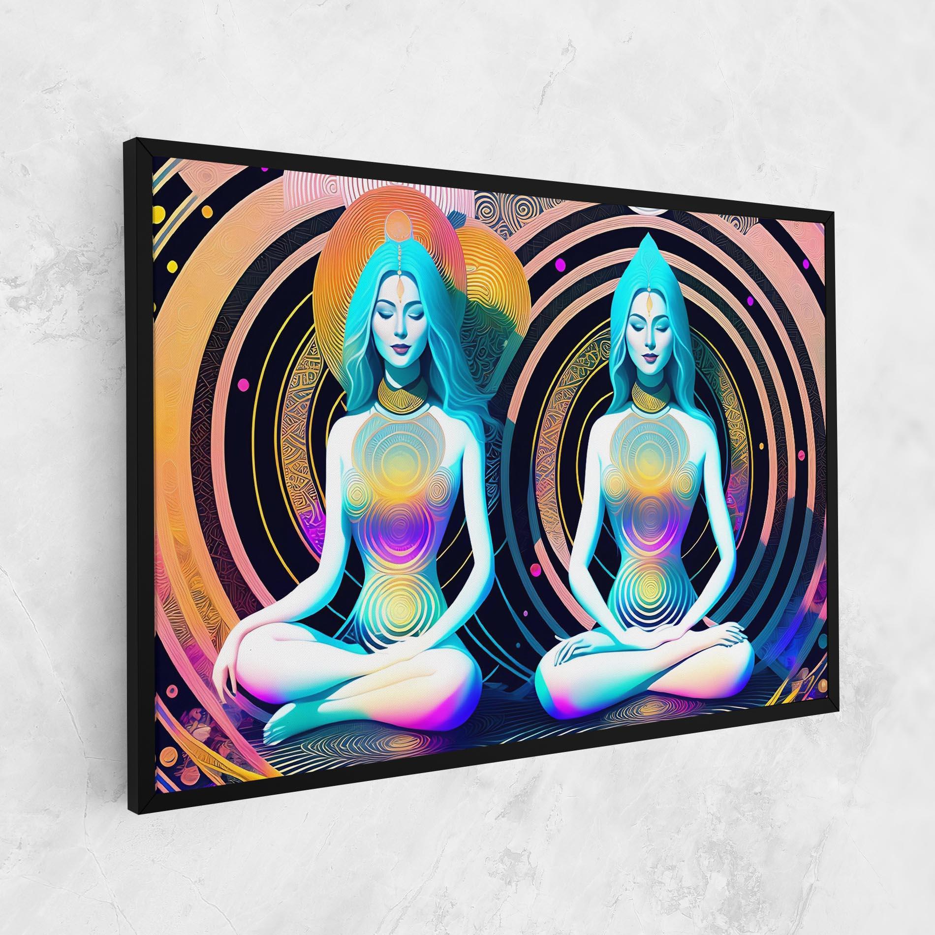 Leinwandbild Clolorful Illustrations mockup 1