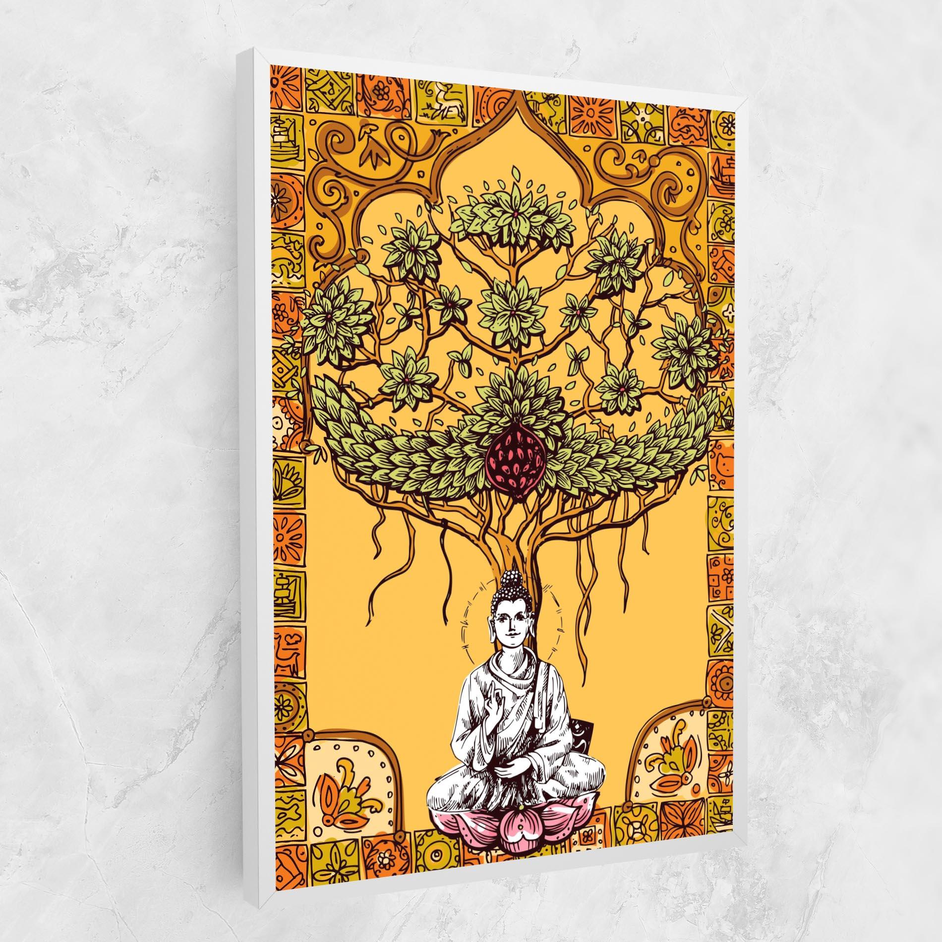 Leinwandbild Meditation Three mockup 1