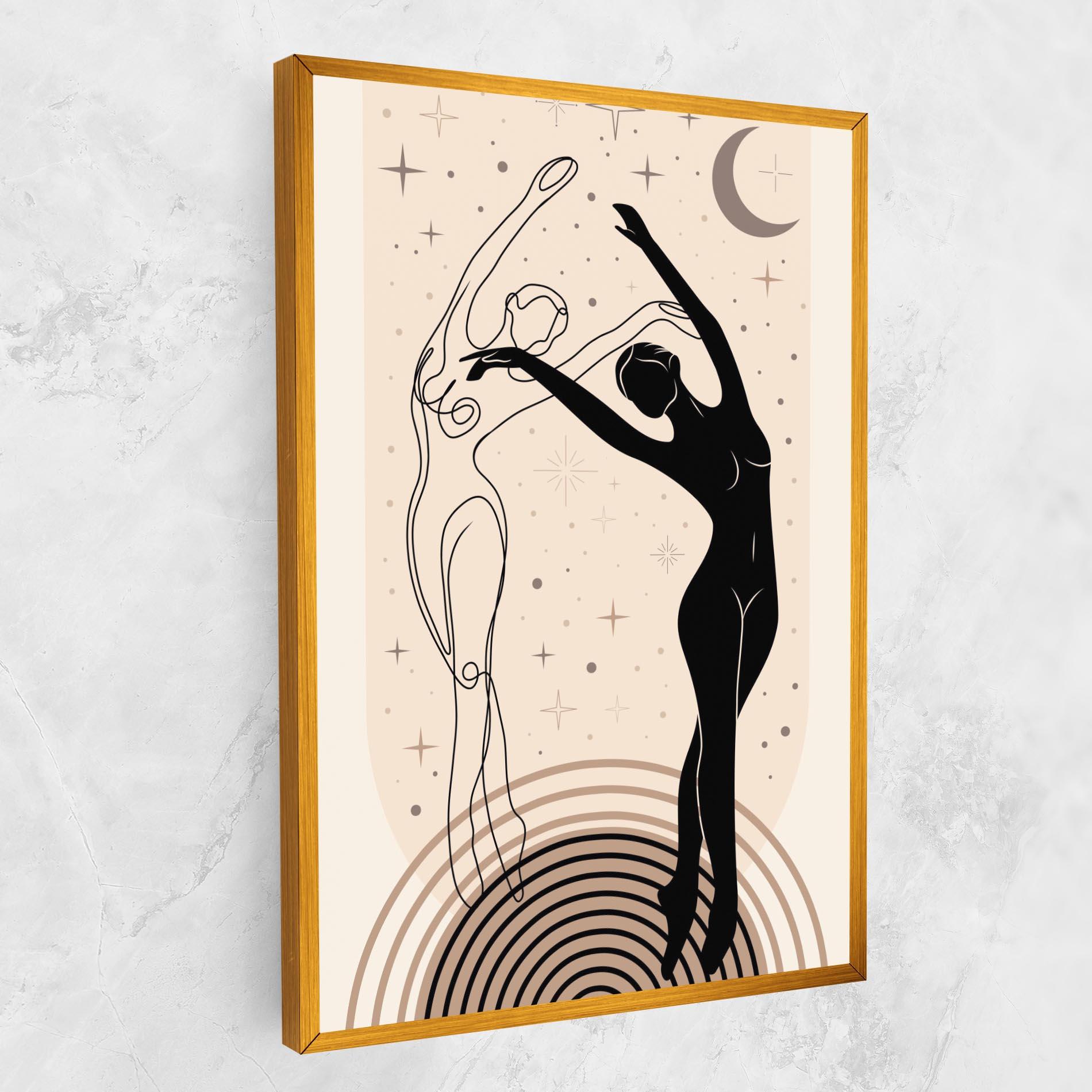 Leinwandbild Balance Yoga mockup 1