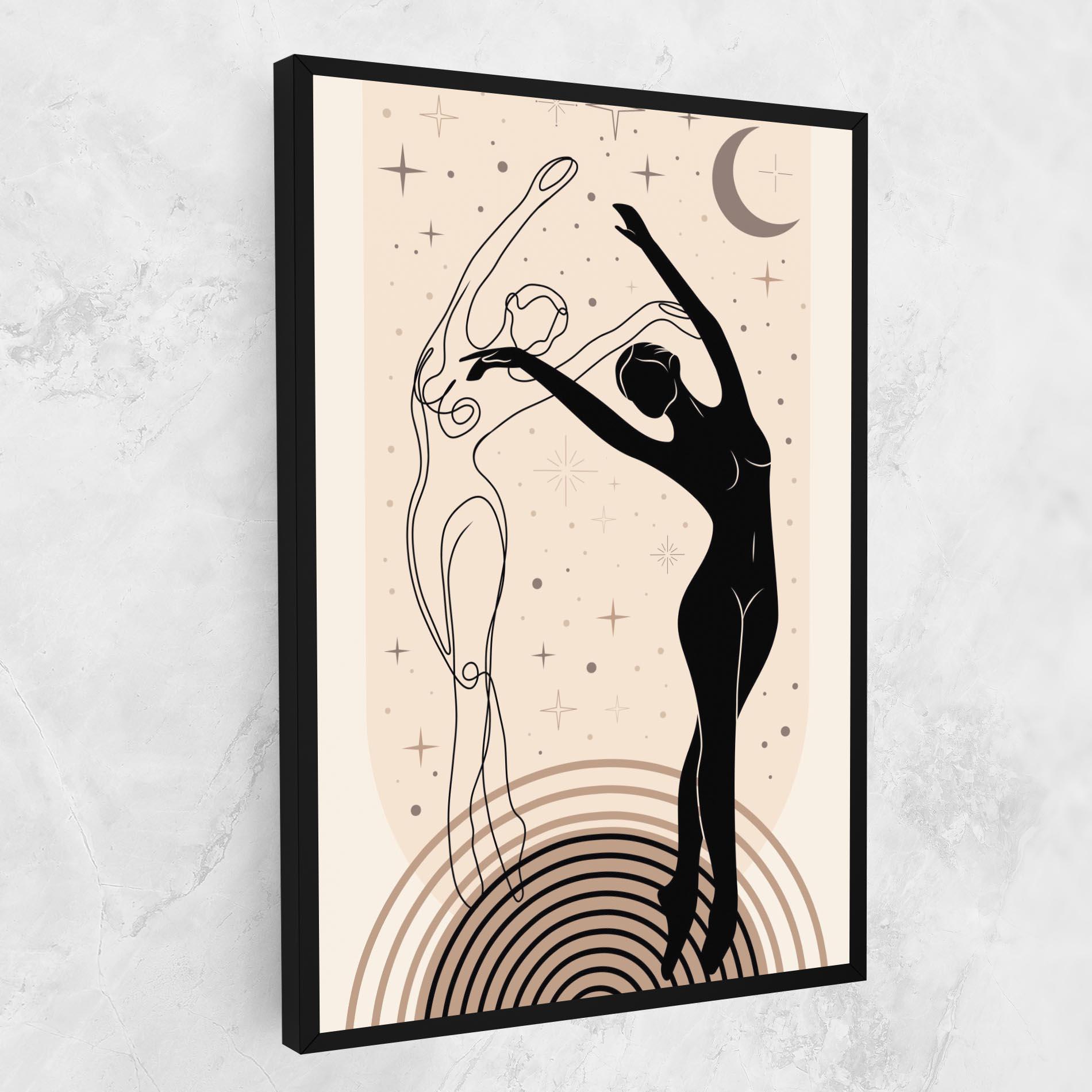 Leinwandbild Balance Yoga mockup 1