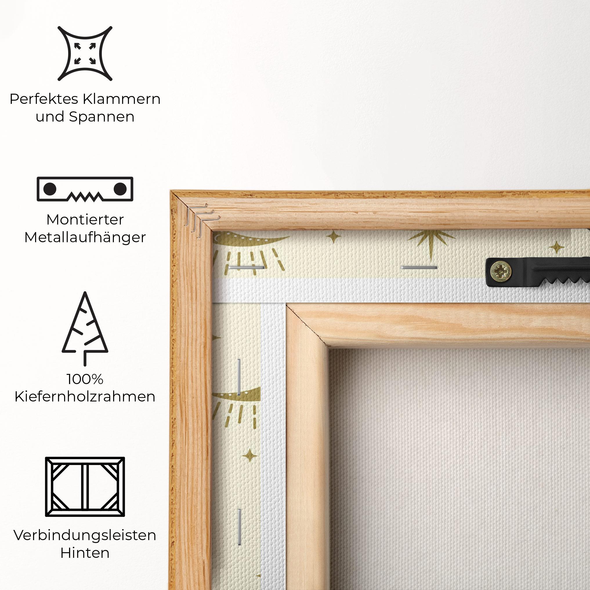 Leinwandbild Adho Mukha mockup 5