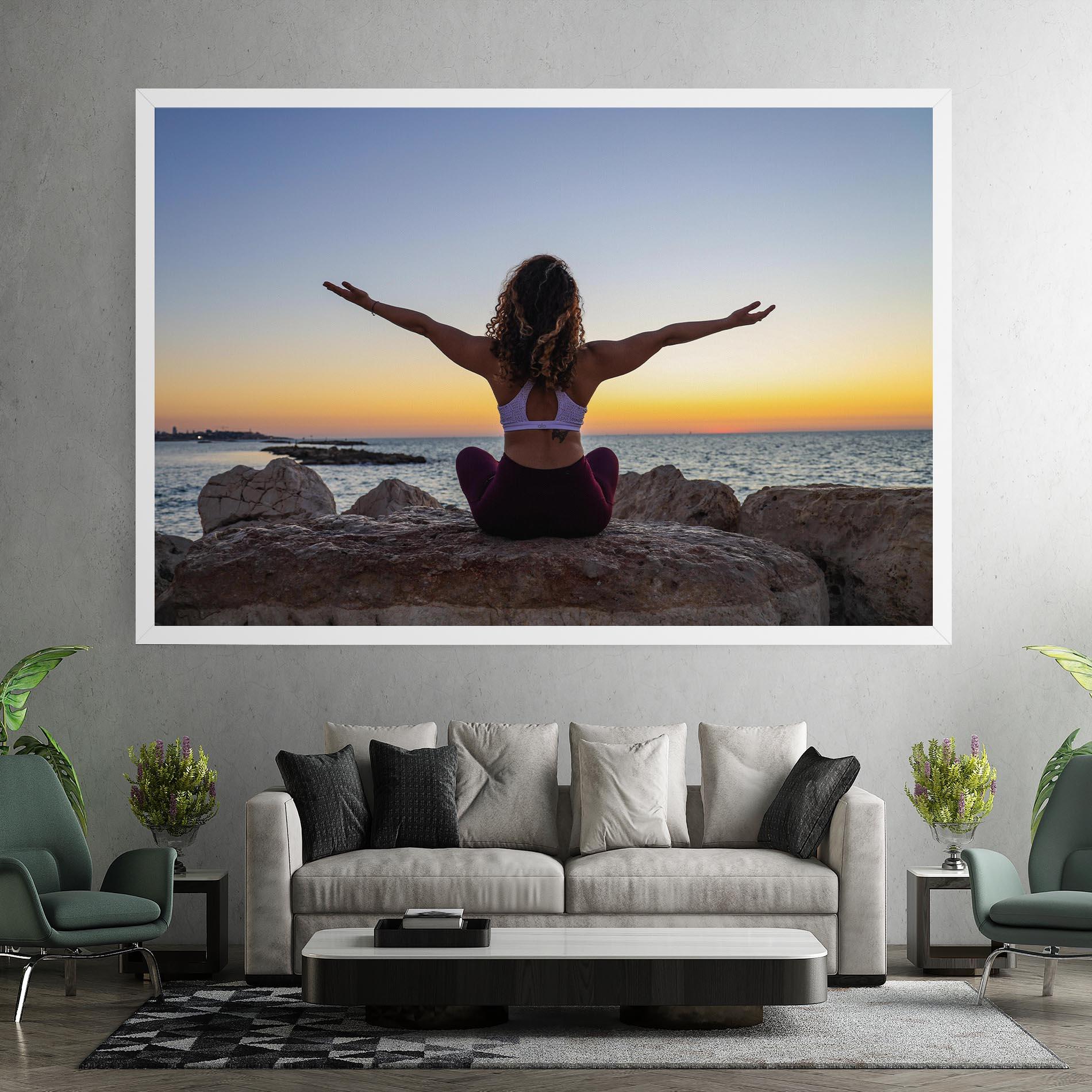 Leinwandbild Calm Asana mockup 7