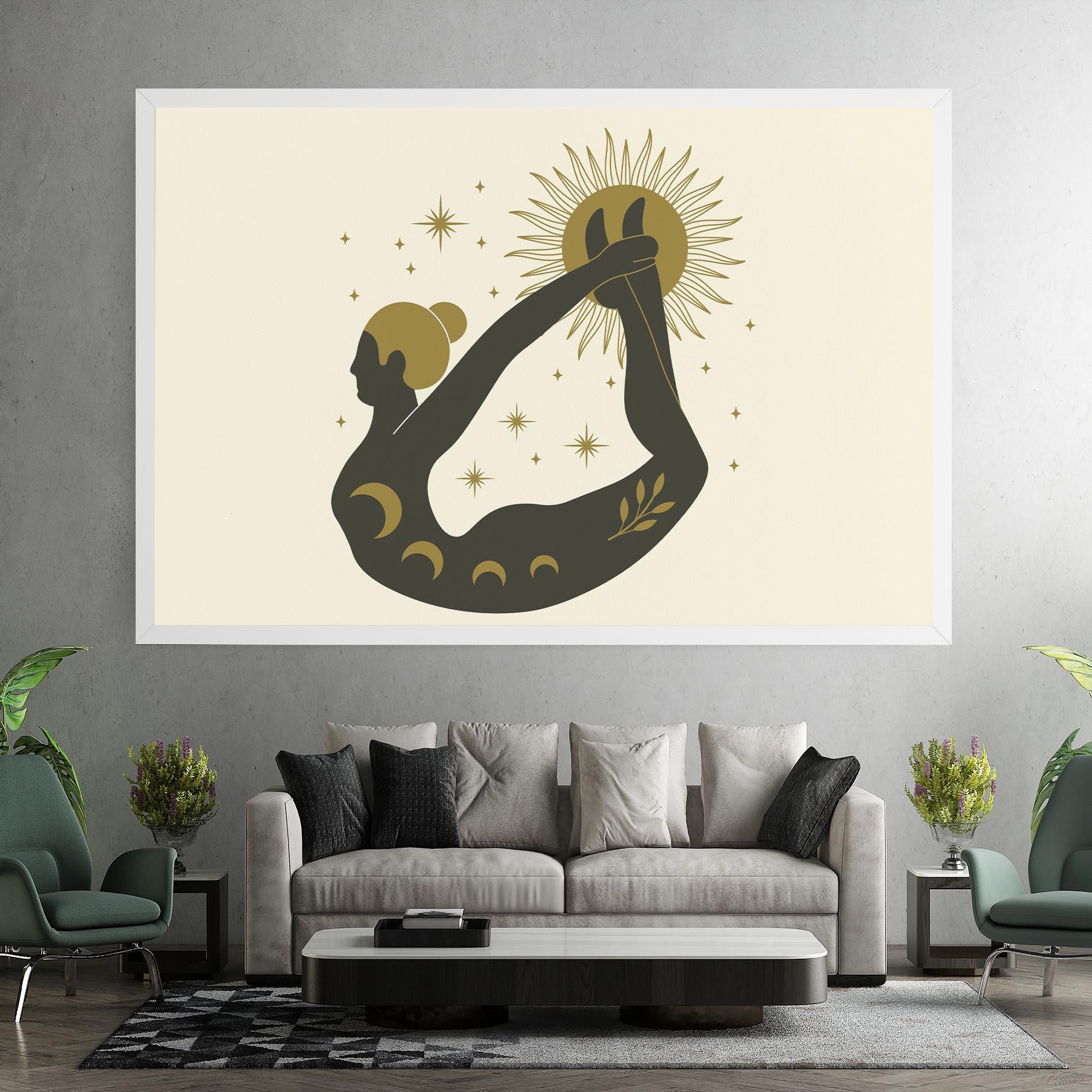 Leinwandbild Dhanurasana mockup 7