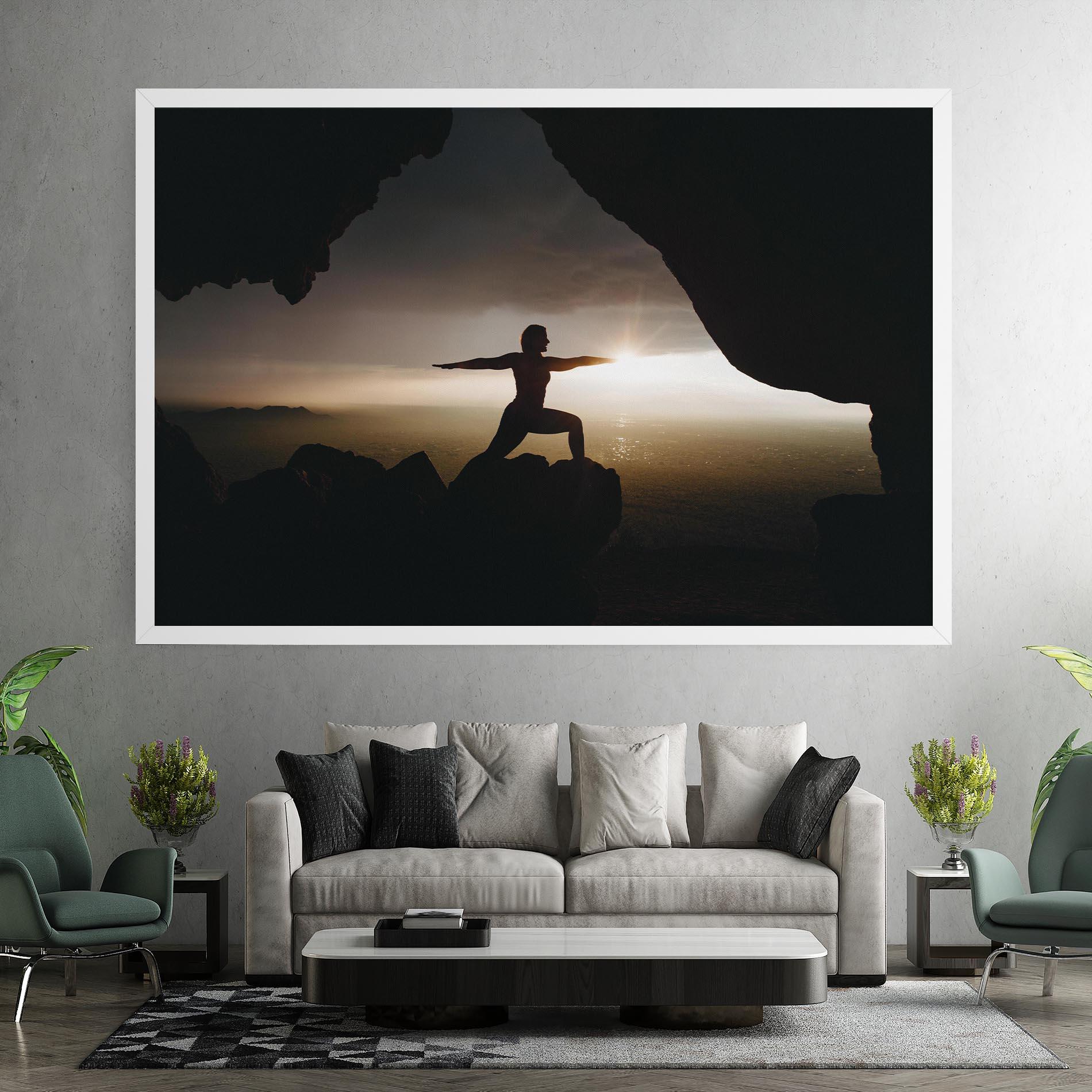 Leinwandbild Harmony Hues mockup 7