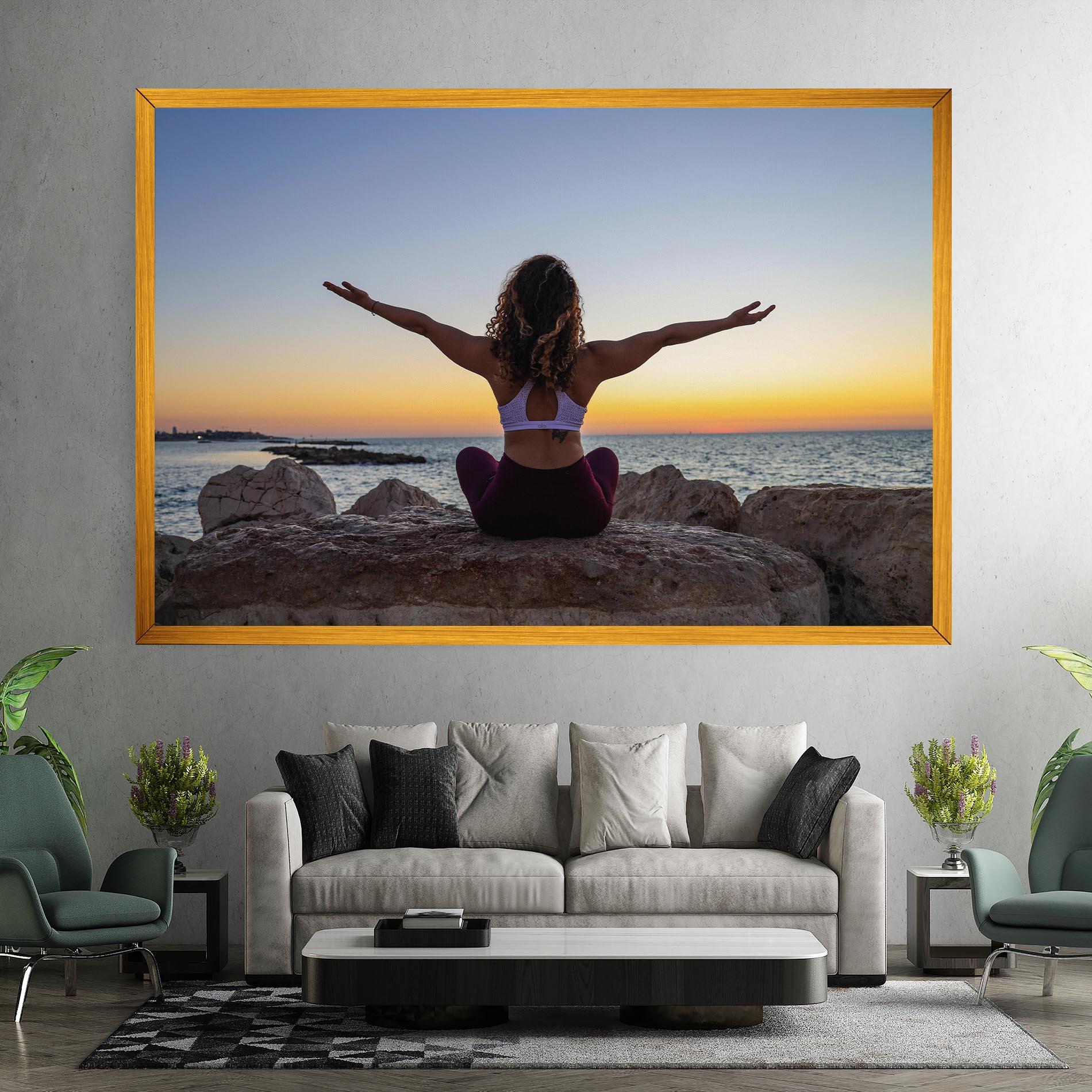 Leinwandbild Calm Asana mockup 7