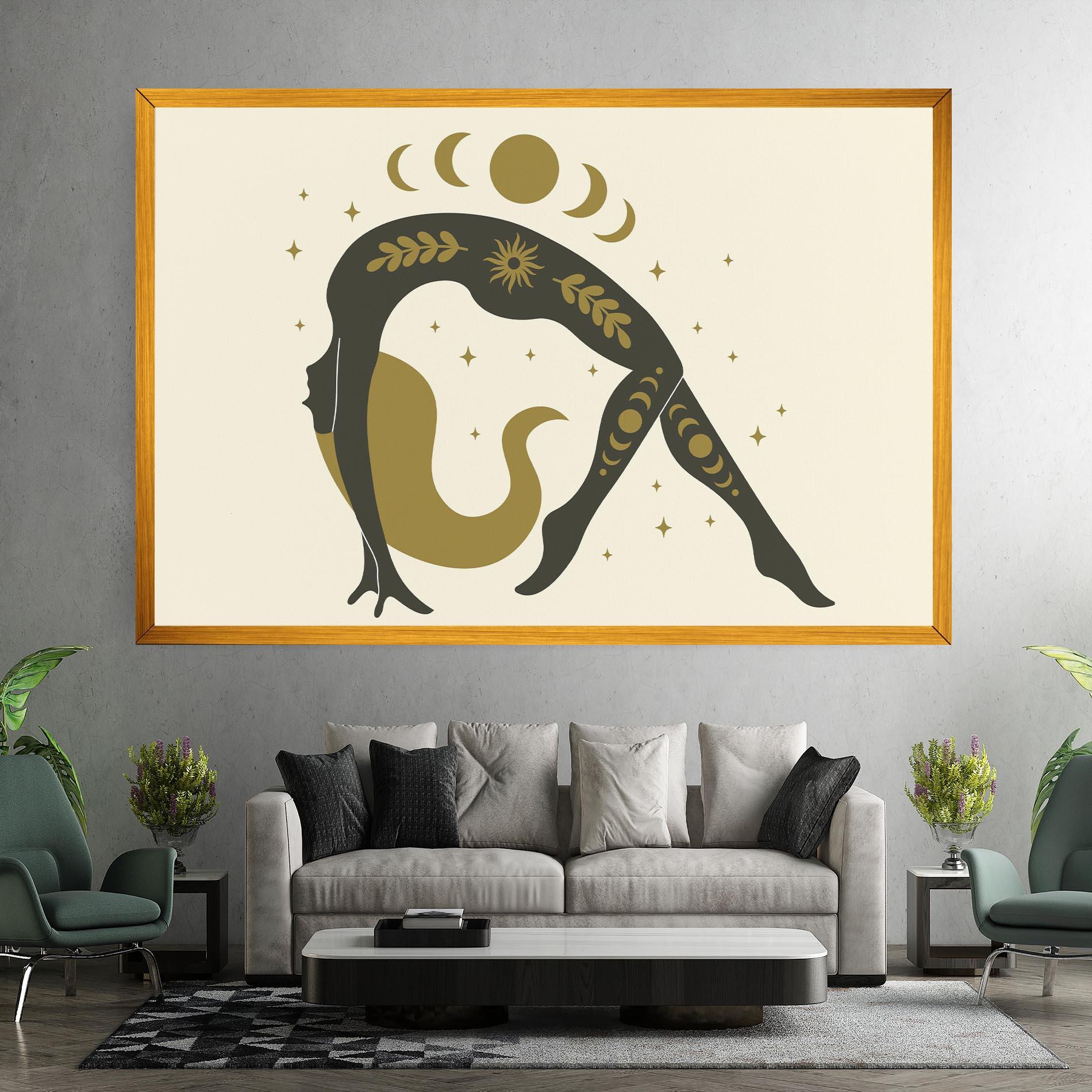 Leinwandbild Chamatkarasana mockup 7