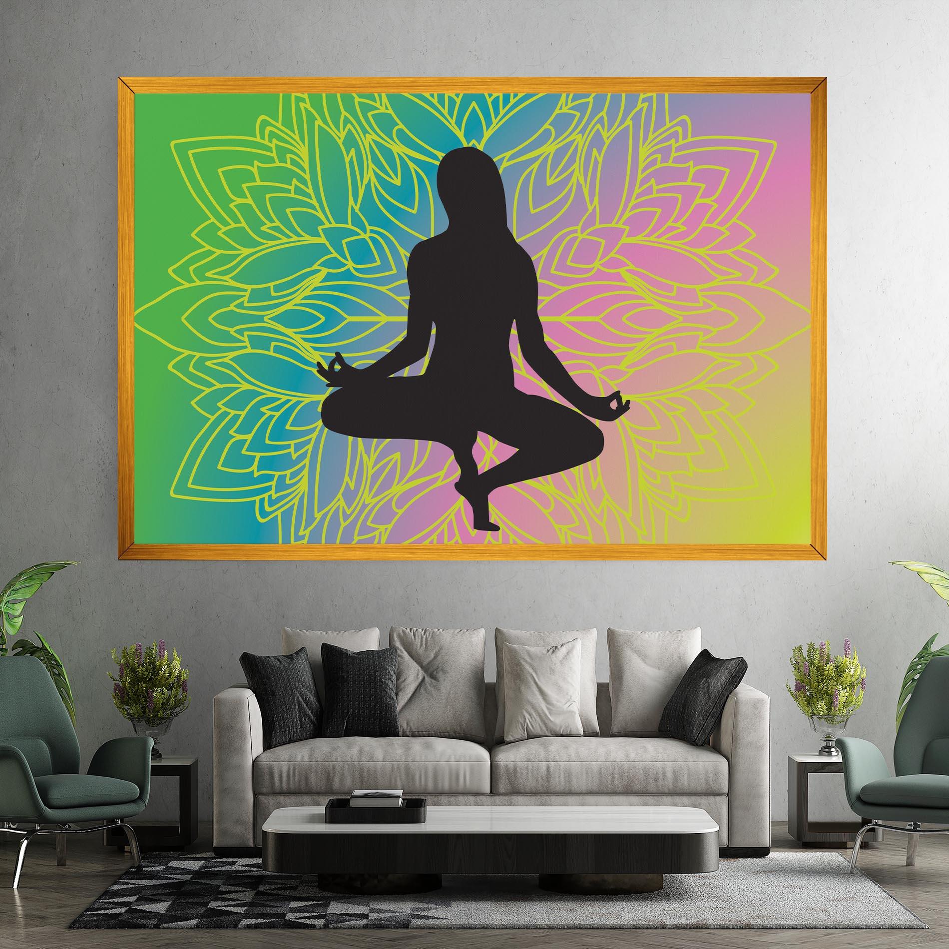 Leinwandbild Peace Yoga 01 mockup 7