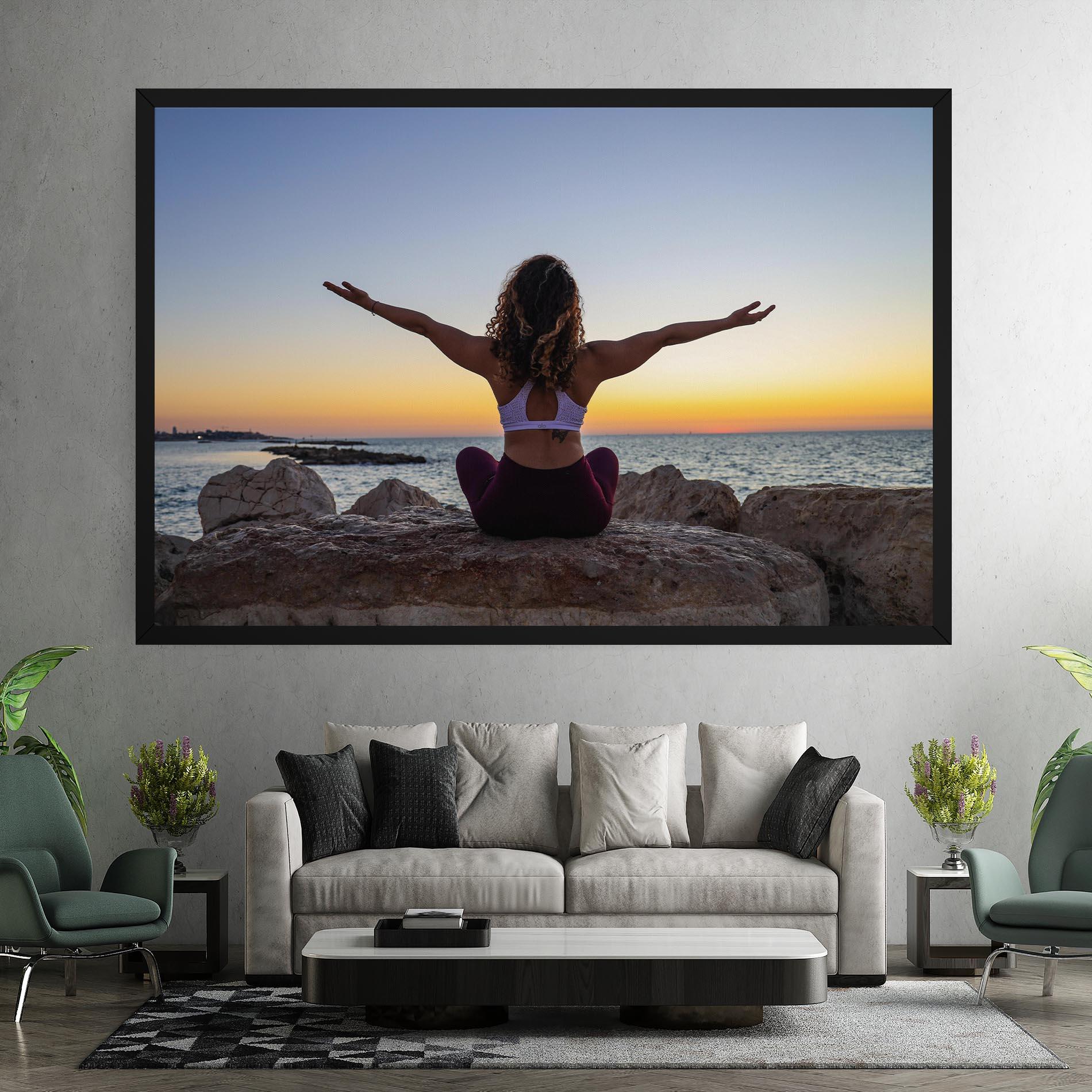 Leinwandbild Calm Asana mockup 7