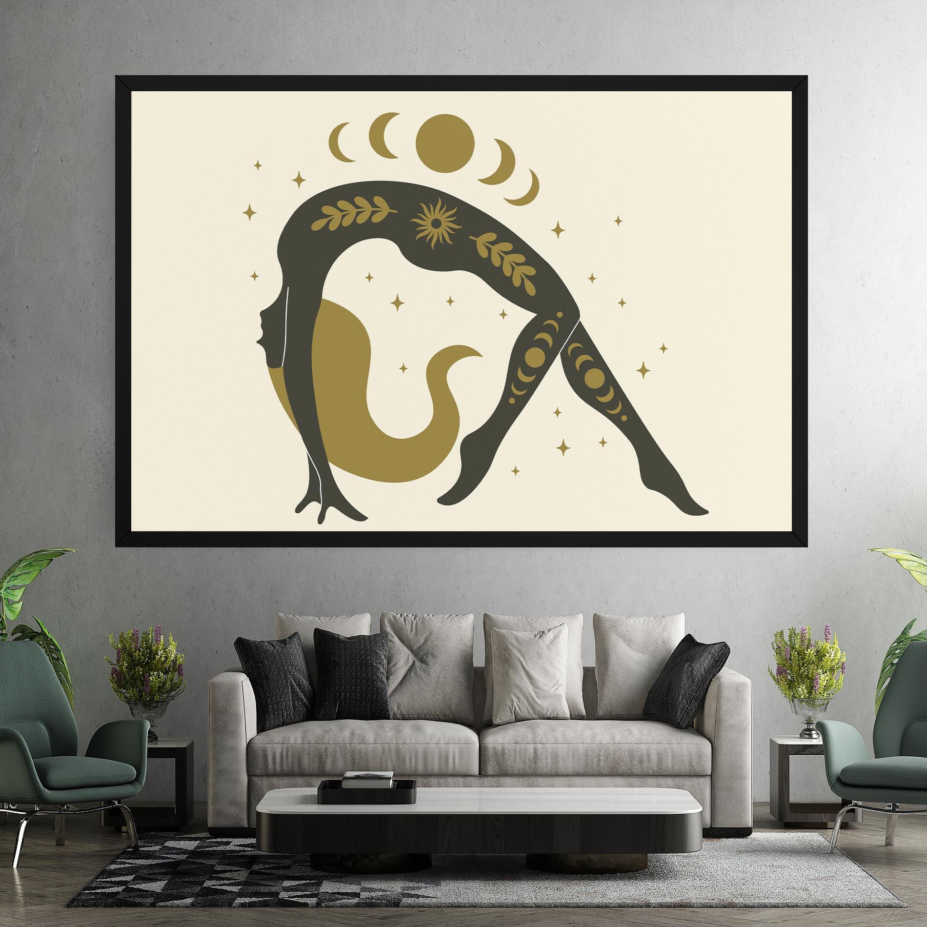 Leinwandbild Chamatkarasana mockup 7