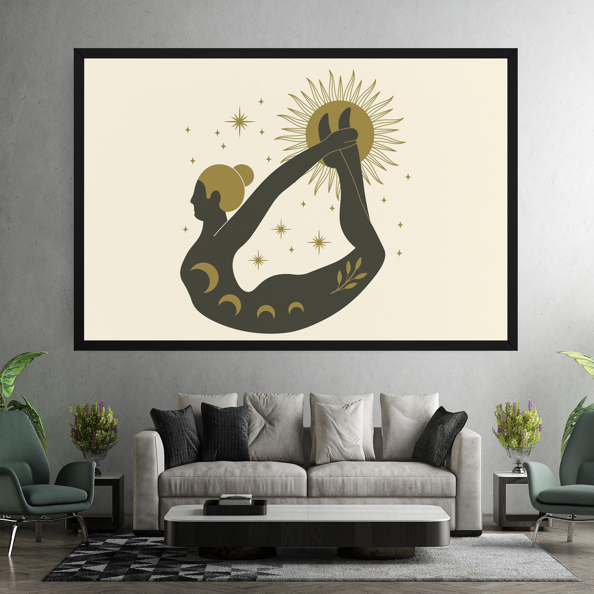 Leinwandbild Dhanurasana mockup 7