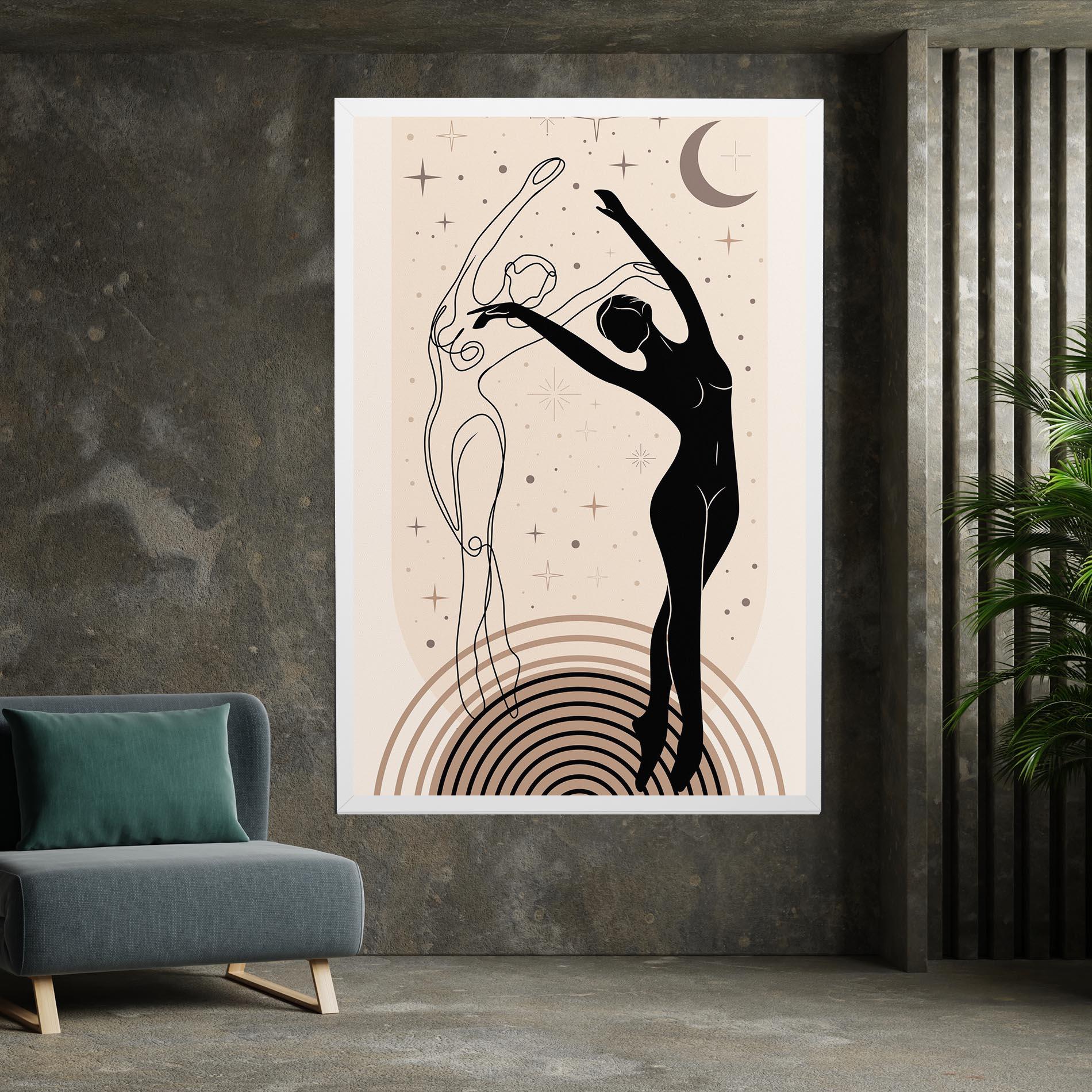 Leinwandbild Balance Yoga mockup 7