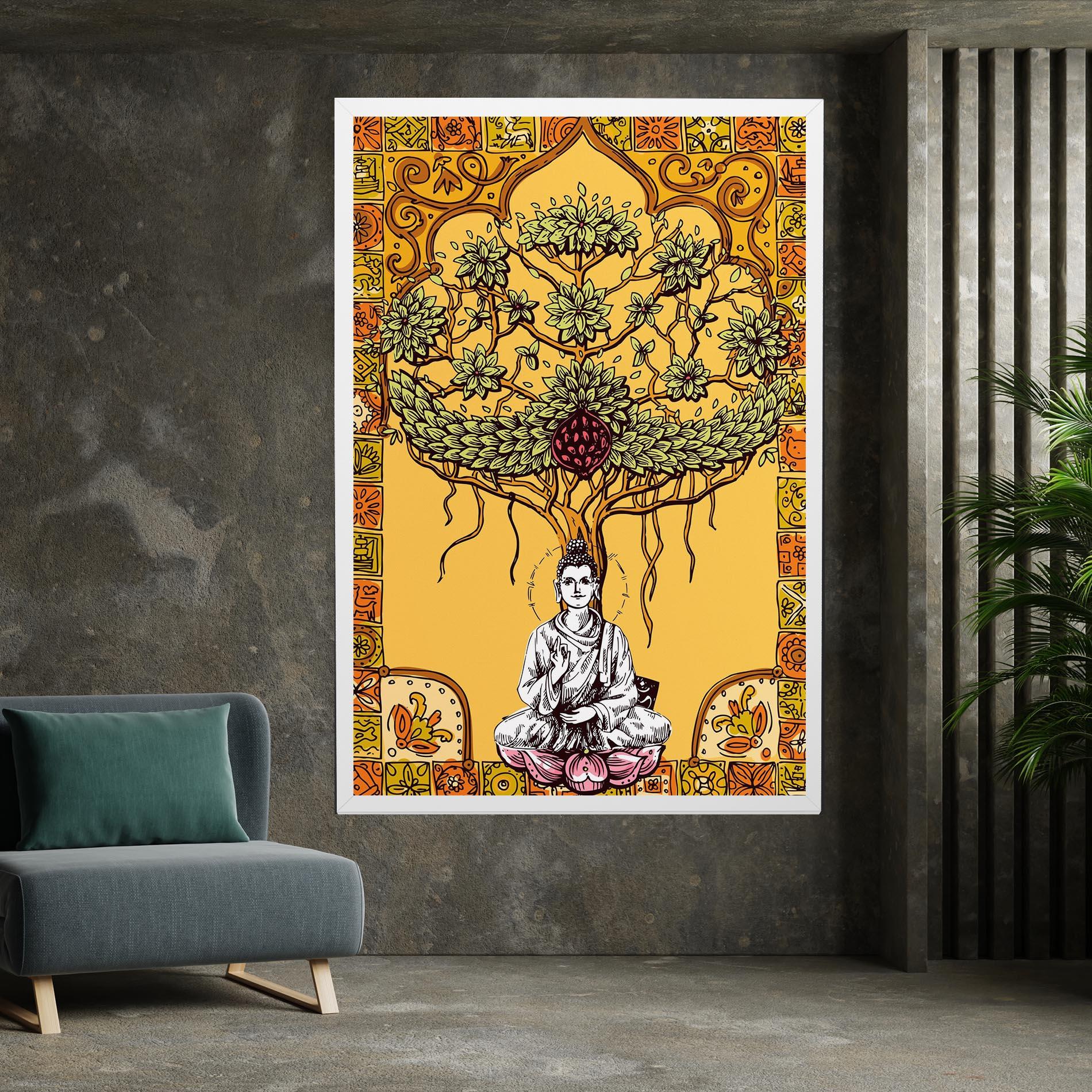 Leinwandbild Meditation Three mockup 7
