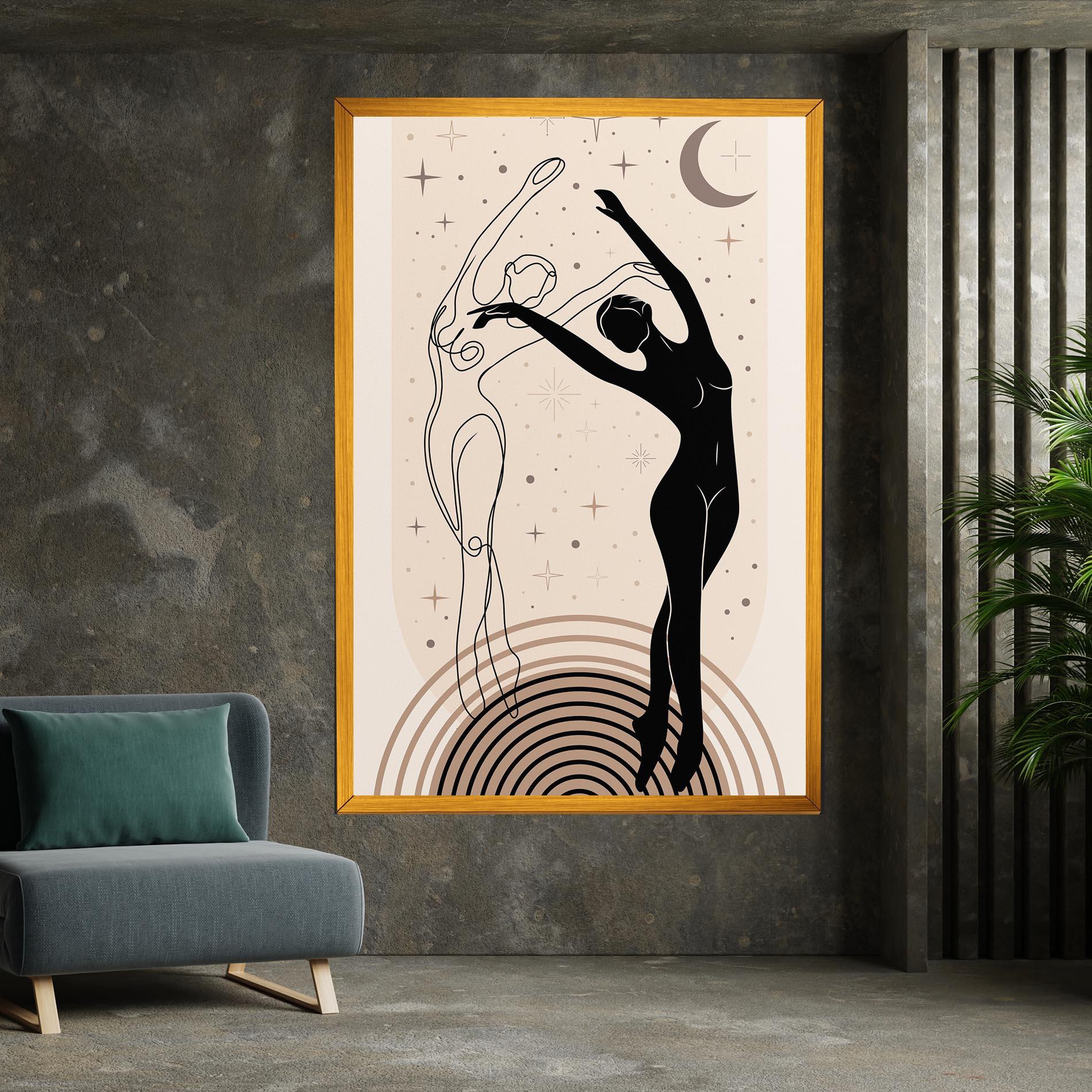 Leinwandbild Balance Yoga mockup 7