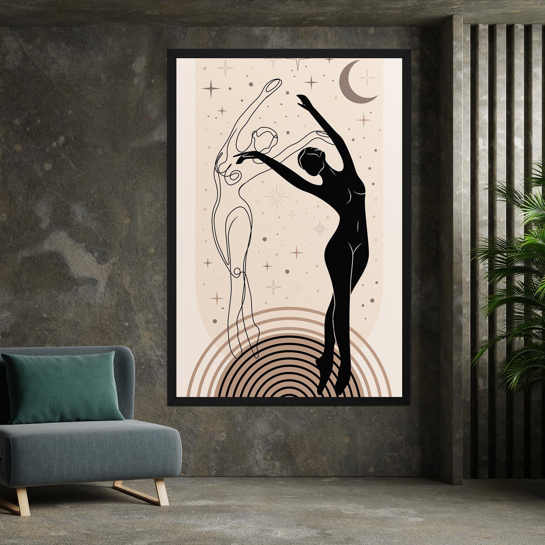 Leinwandbild Balance Yoga mockup 7