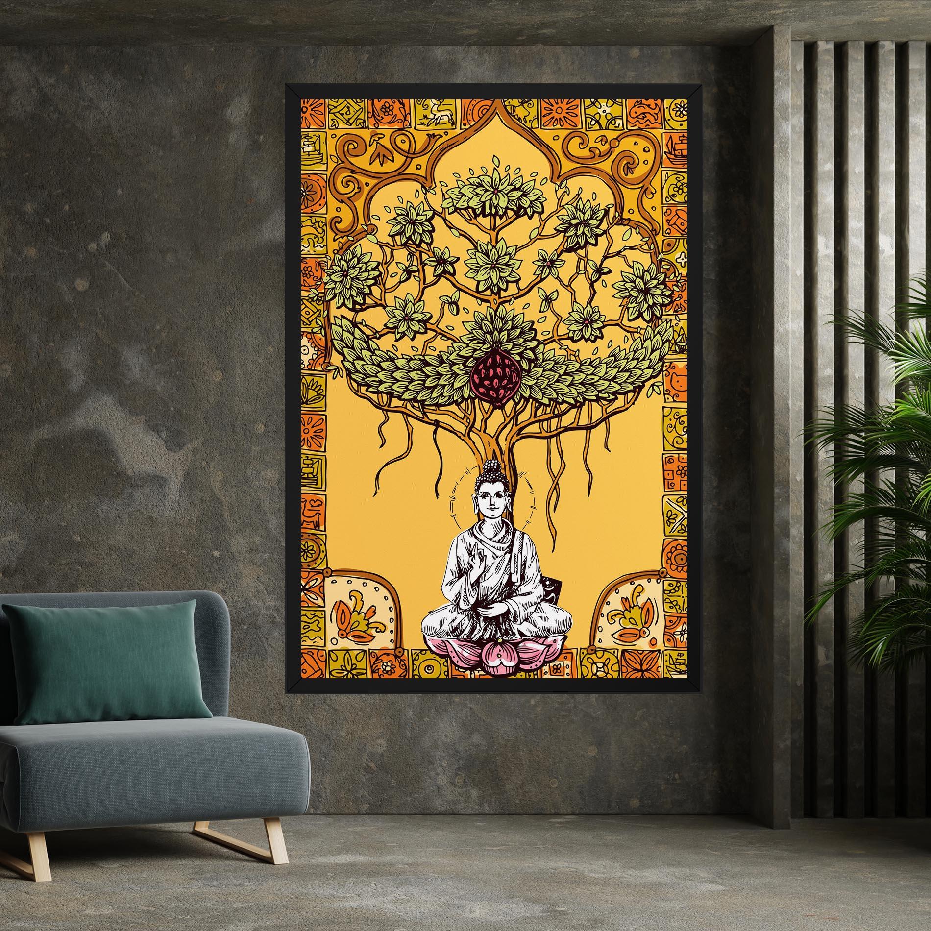 Leinwandbild Meditation Three mockup 7
