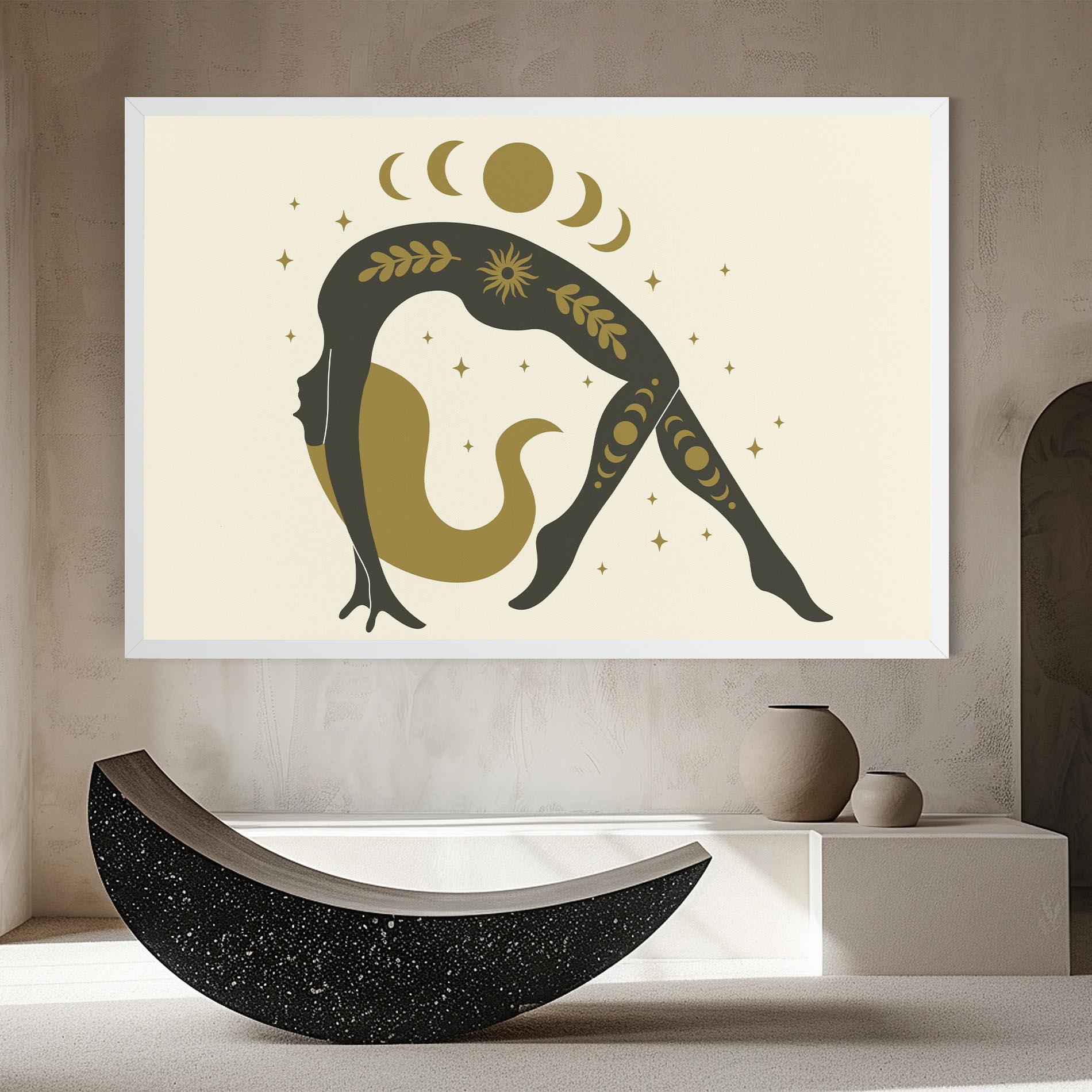 Leinwandbild Chamatkarasana mockup 8