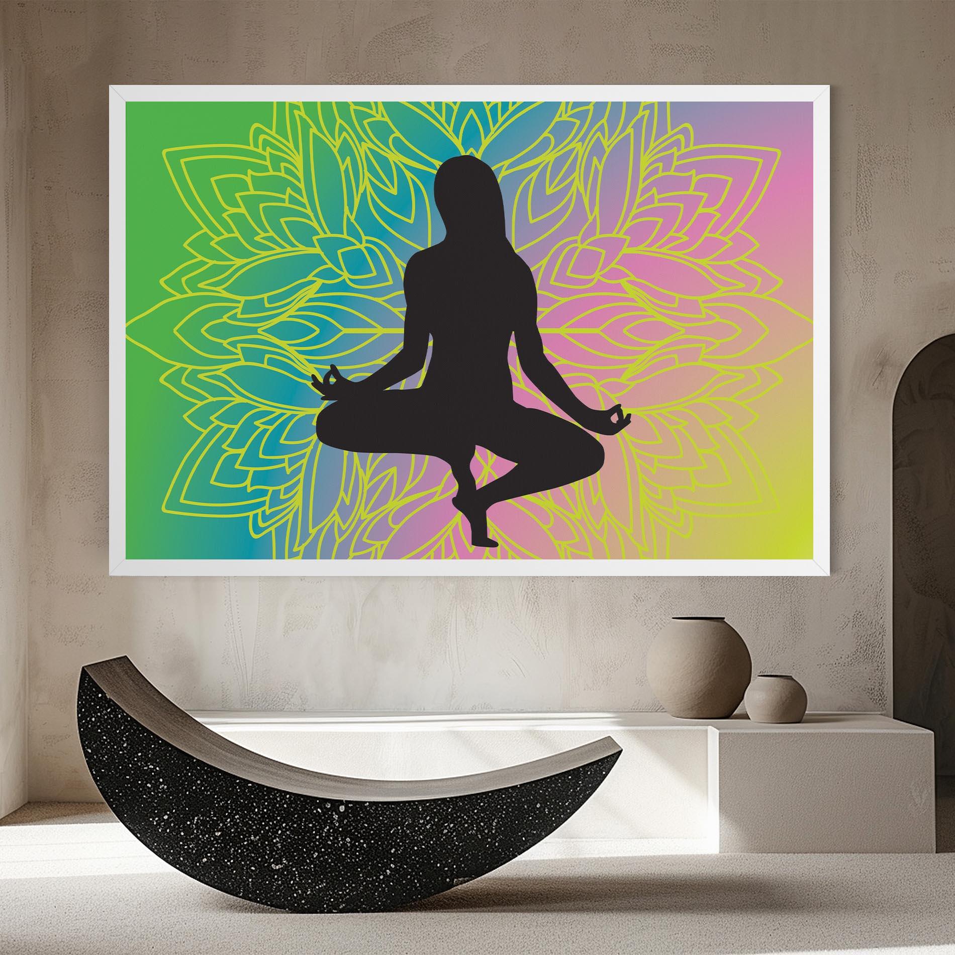 Leinwandbild Peace Yoga 01 mockup 8
