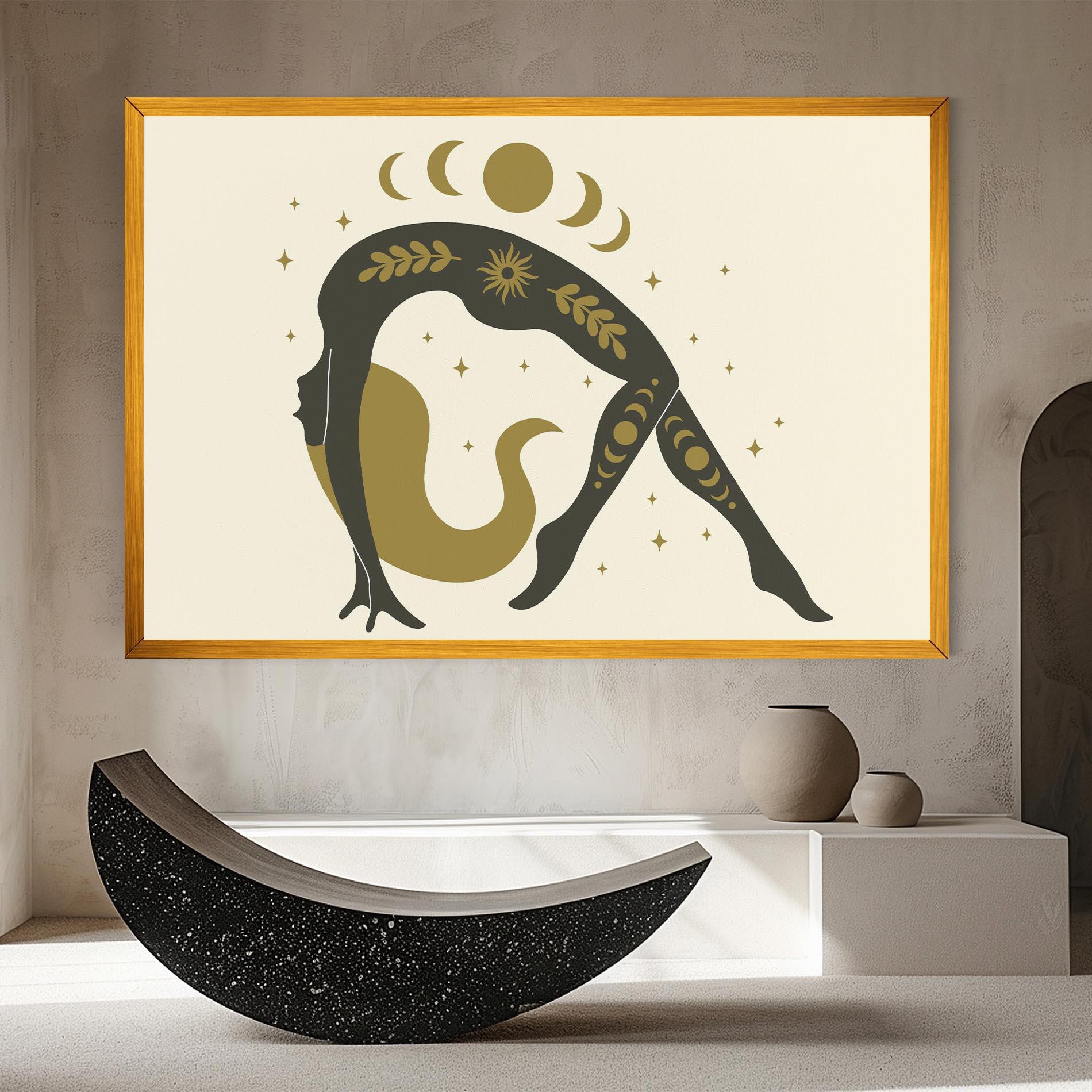 Leinwandbild Chamatkarasana mockup 8