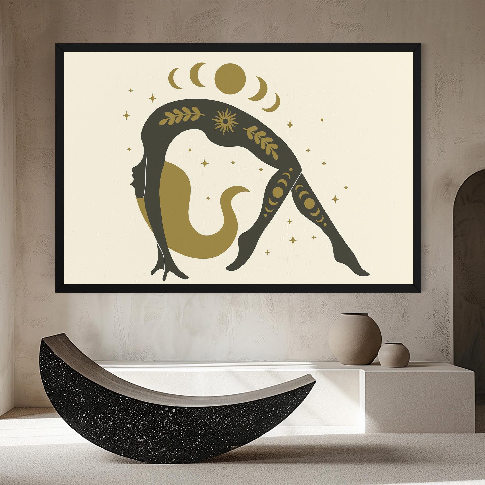 Leinwandbild Chamatkarasana mockup 8