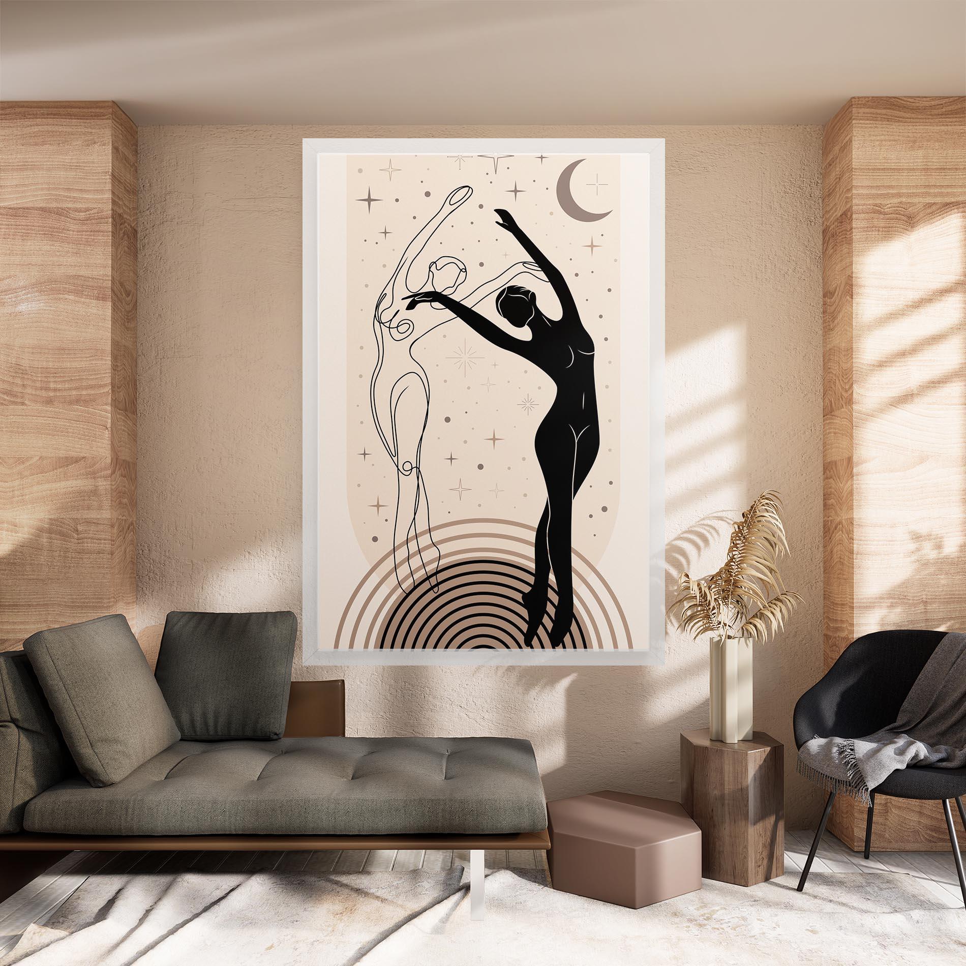 Leinwandbild Balance Yoga mockup 8