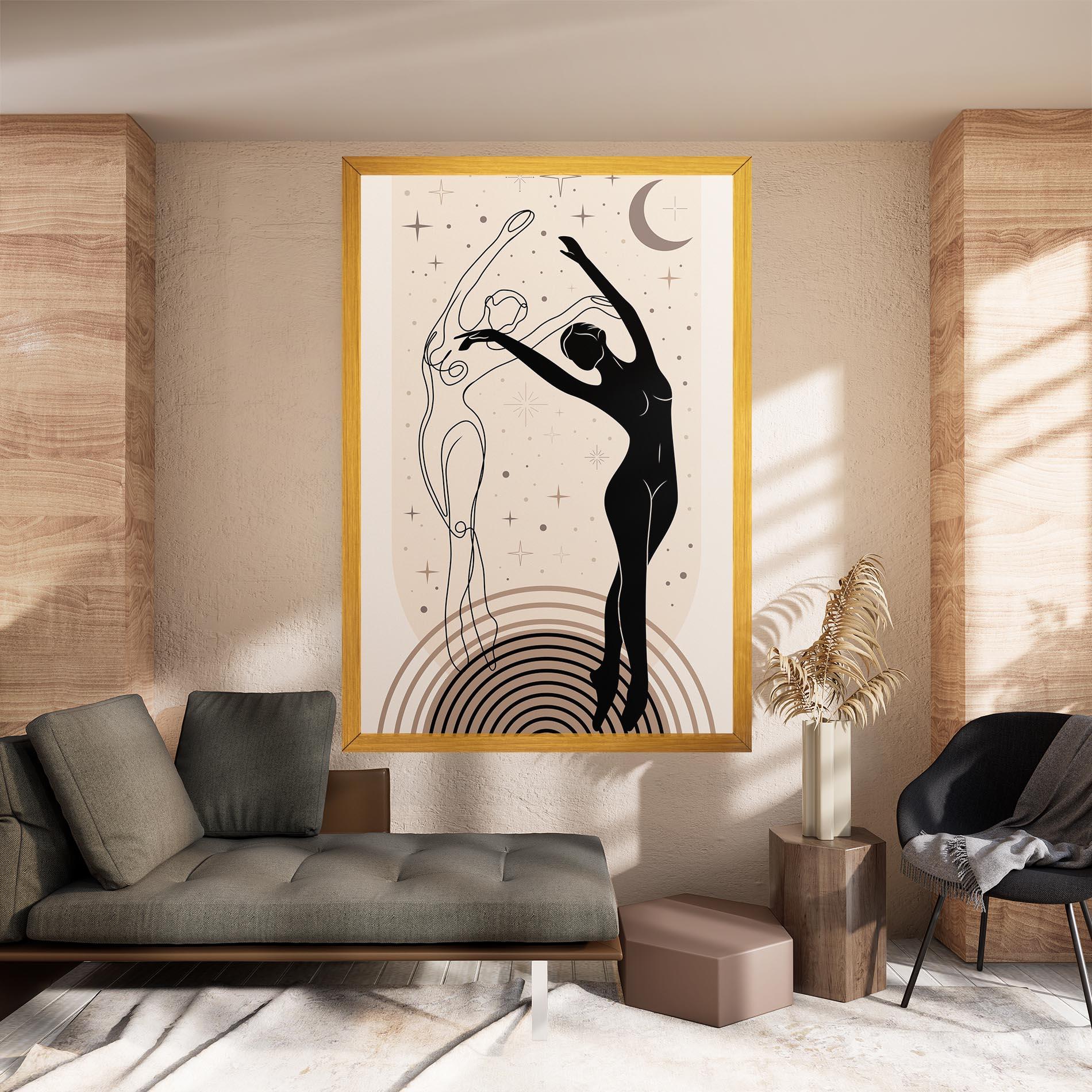 Leinwandbild Balance Yoga mockup 8