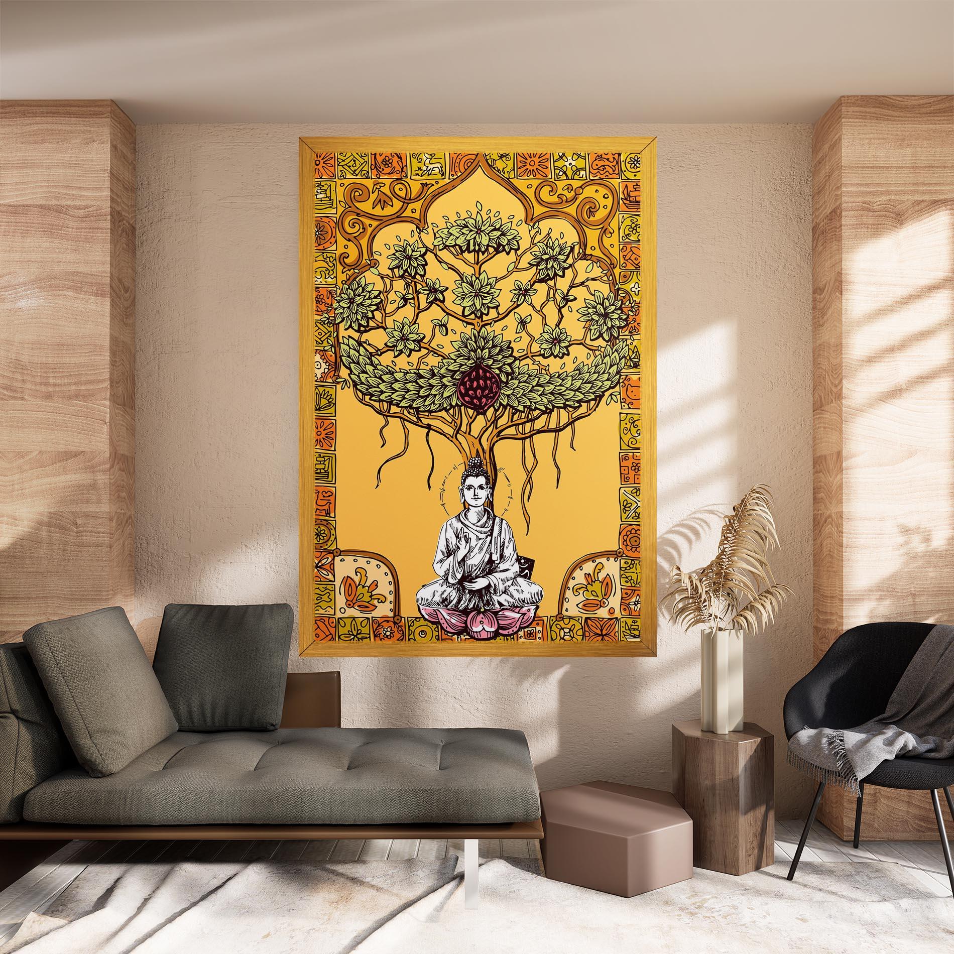 Leinwandbild Meditation Three mockup 8