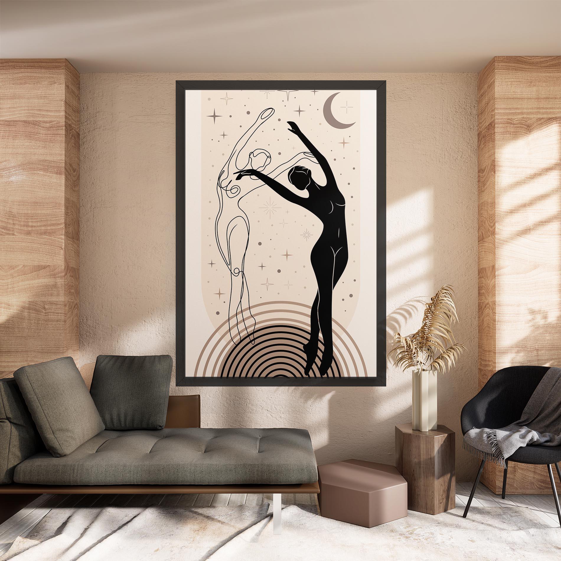 Leinwandbild Balance Yoga mockup 8