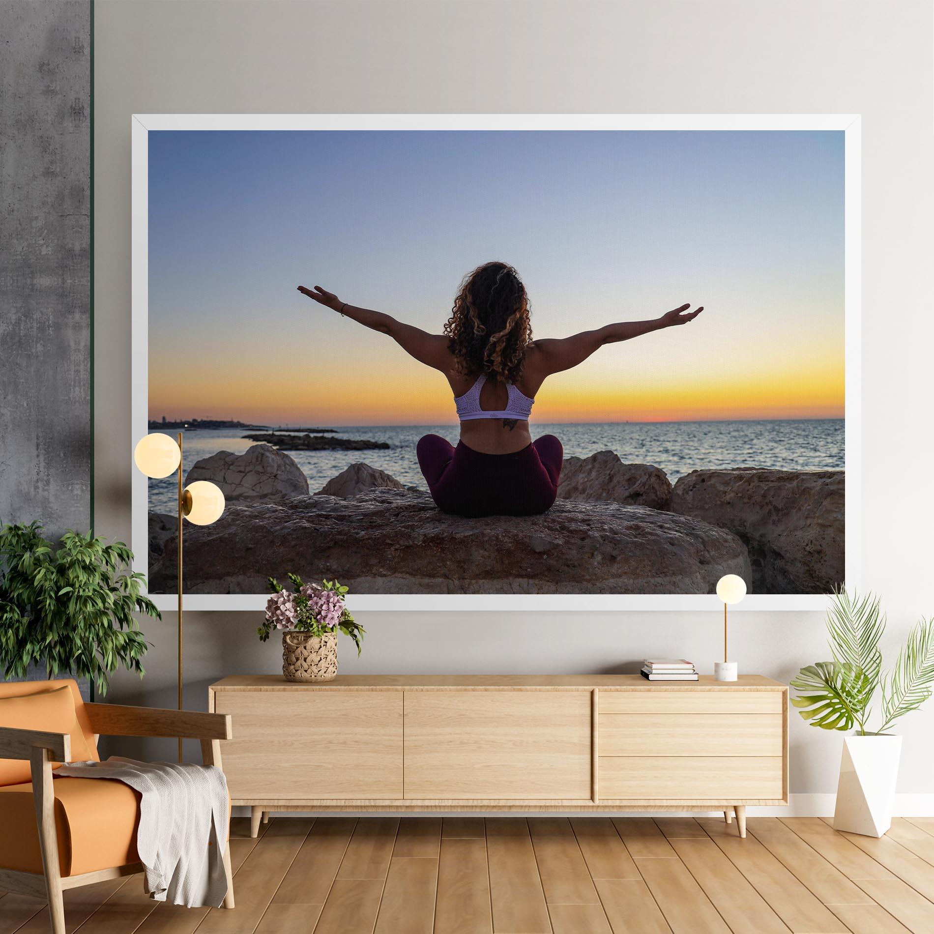 Leinwandbild Calm Asana mockup 9
