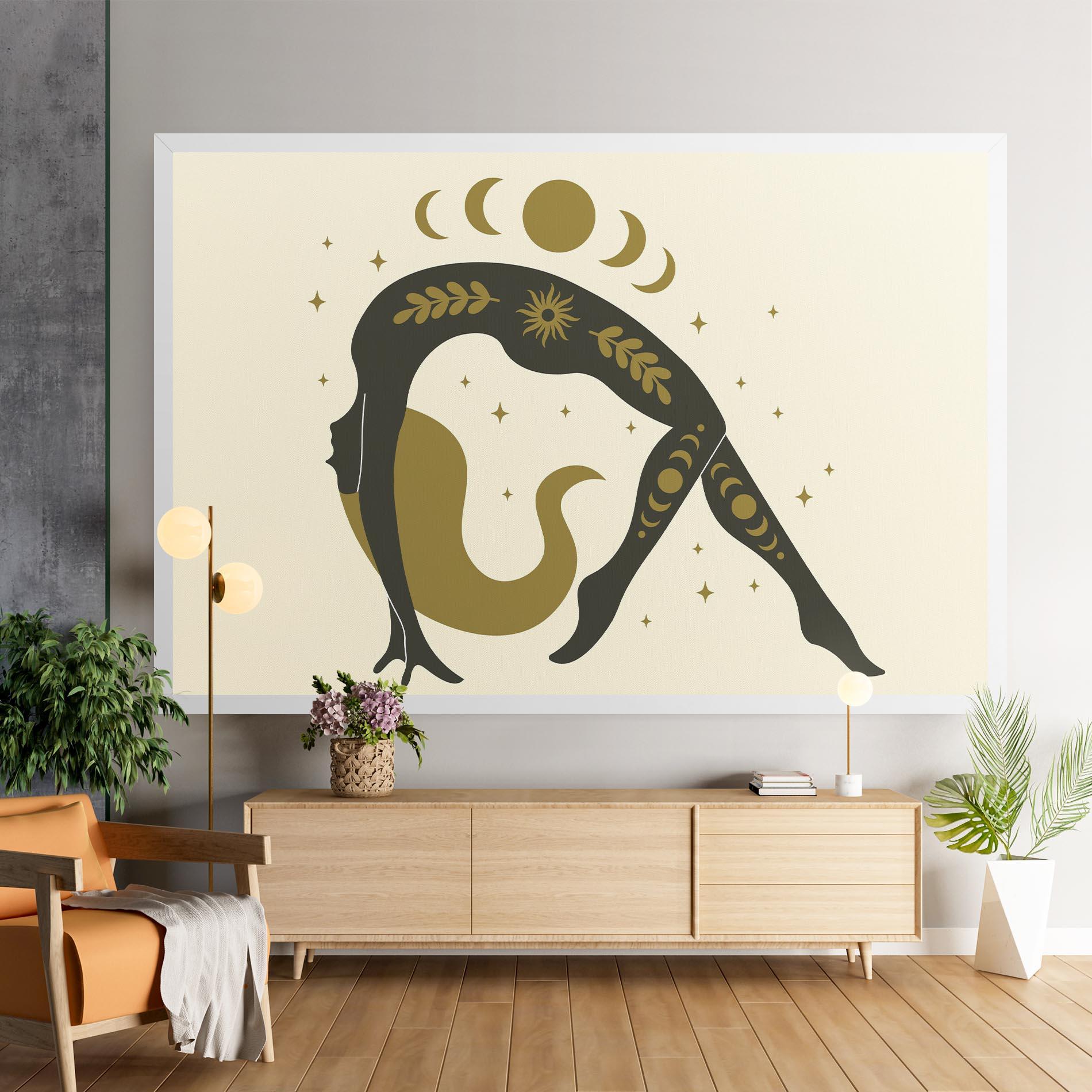 Leinwandbild Chamatkarasana mockup 9